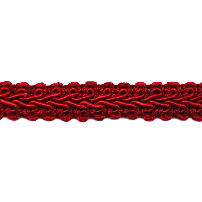Decorative French-style Gimp Trim, 1/2-inch X 5 yards - For Furniture, Pillows, Drapery & Sewing Crafts