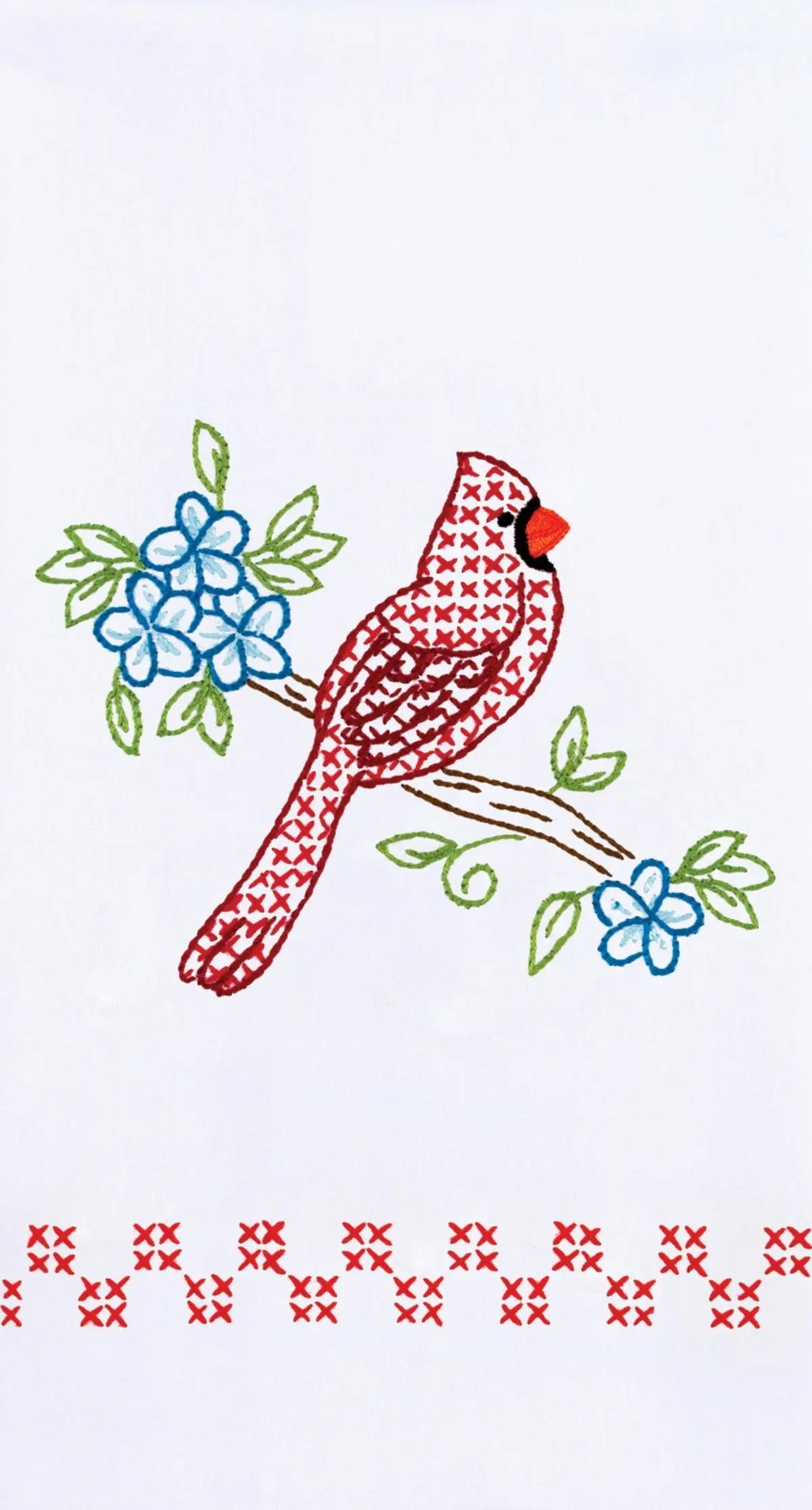 Decorative Hand Towels Cardinal - Linda's Electric Quilters