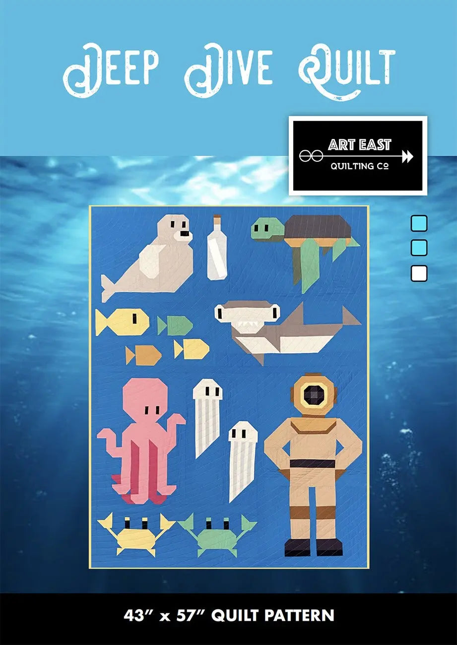 Deep Dive Quilt Pattern - Linda's Electric Quilters