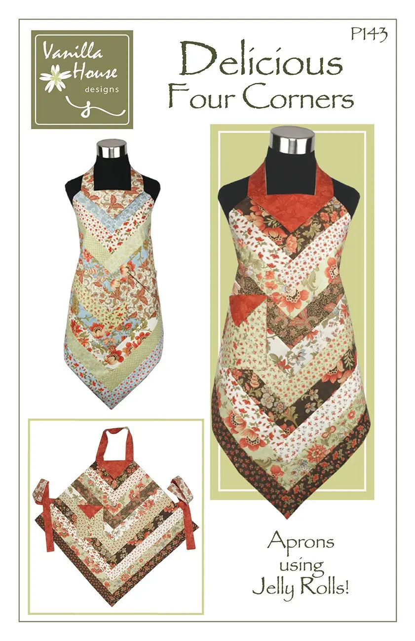Delicious Four Corners Apron - Linda's Electric Quilters