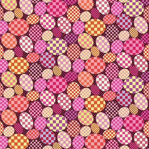 Delight - Sweets - Berry 44" / 45" Fabric Per Yard The Fabric Company
