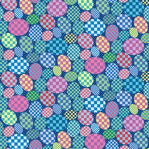 Delight - Sweets - Peacock 44" / 45" Fabric Per Yard