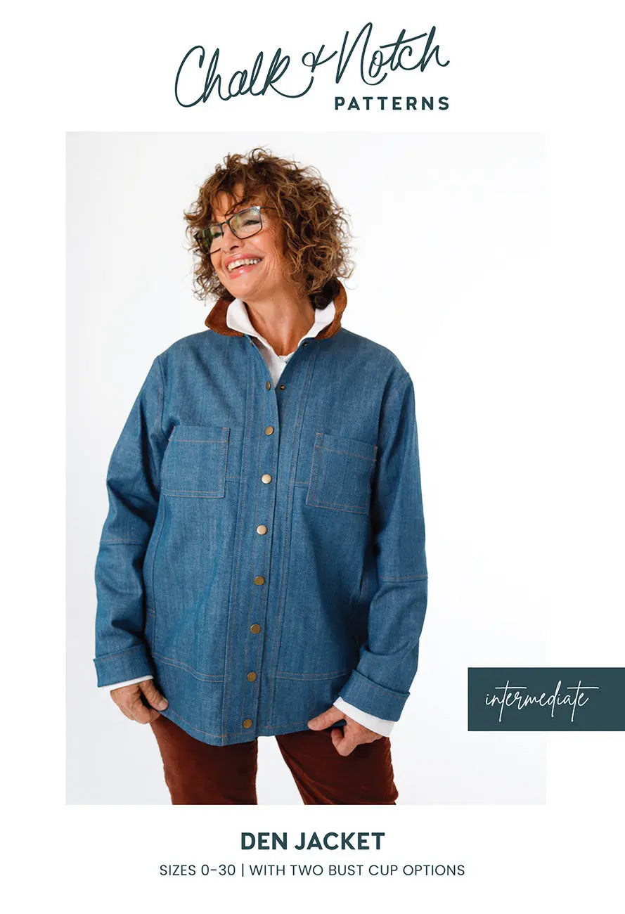 Den Printed Pattern - Linda's Electric Quilters