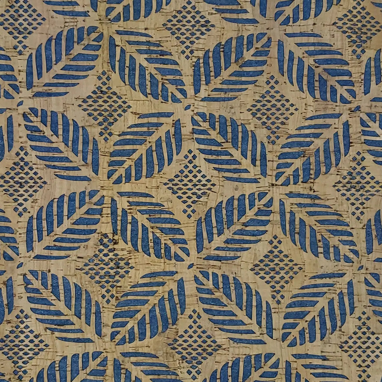 Denim Backed Palms Pro Lite Cork 1/2 yard - Linda's Electric Quilters