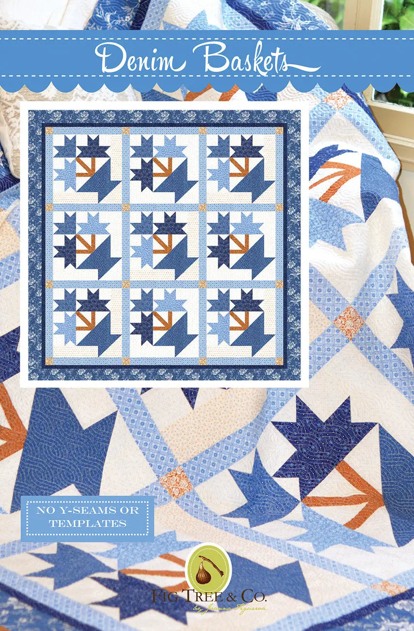 Denim Baskets - Linda's Electric Quilters