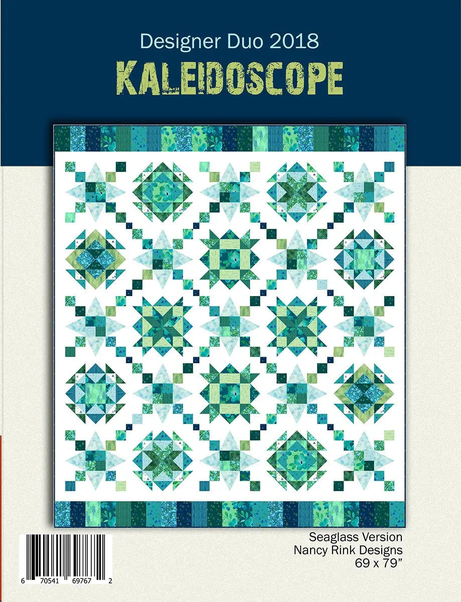 Designer Duo Kaleidoscope Pattern Booklet - Linda's Electric Quilters