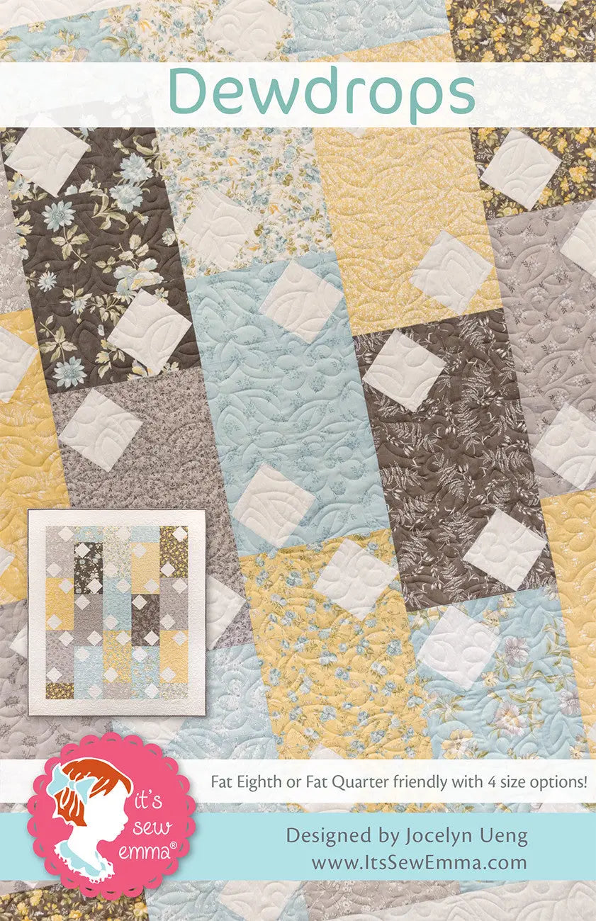 Dewdrops Quilt Pattern - Linda's Electric Quilters