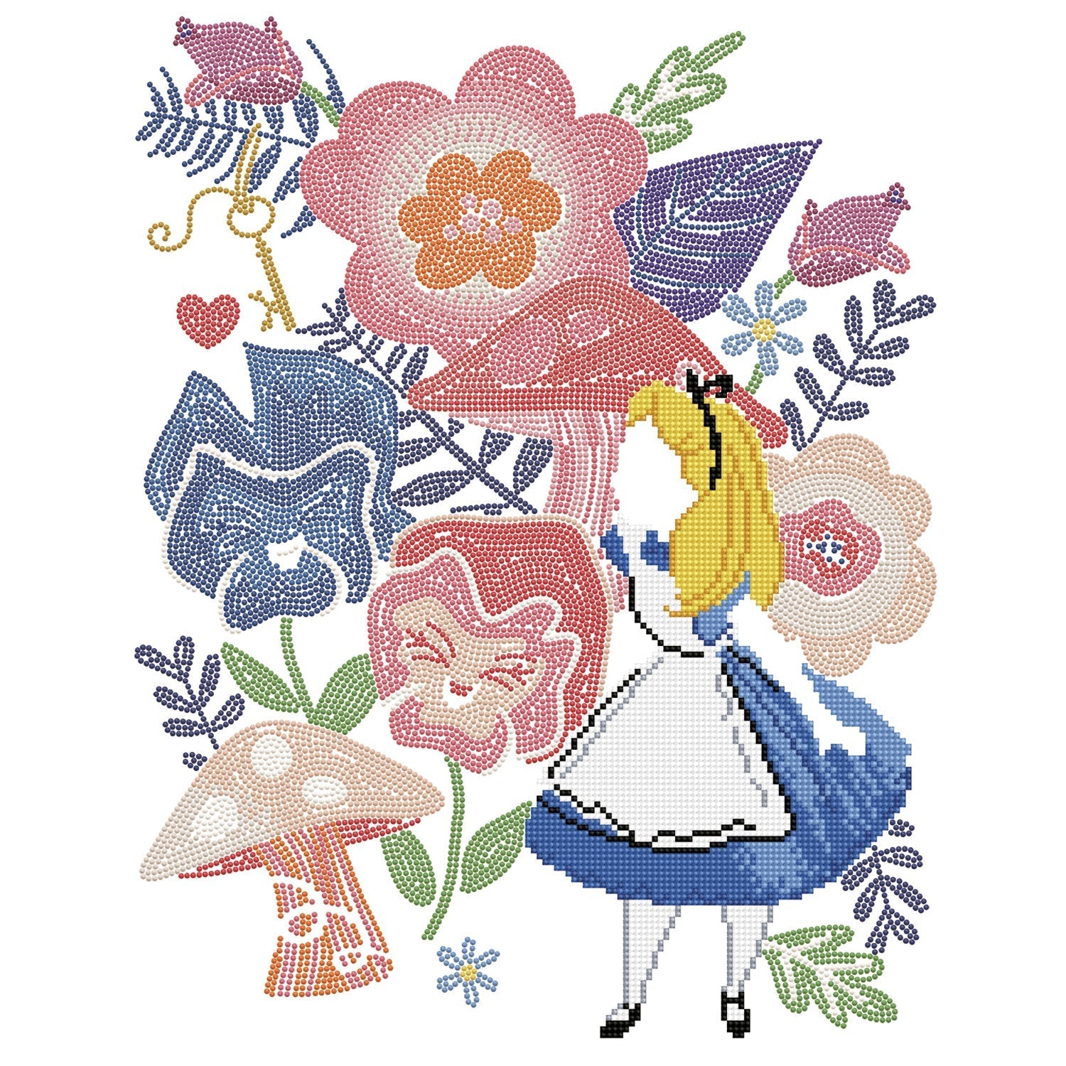 Diamond Dotz Alice in Wonderland - 15.7" x 20.6"