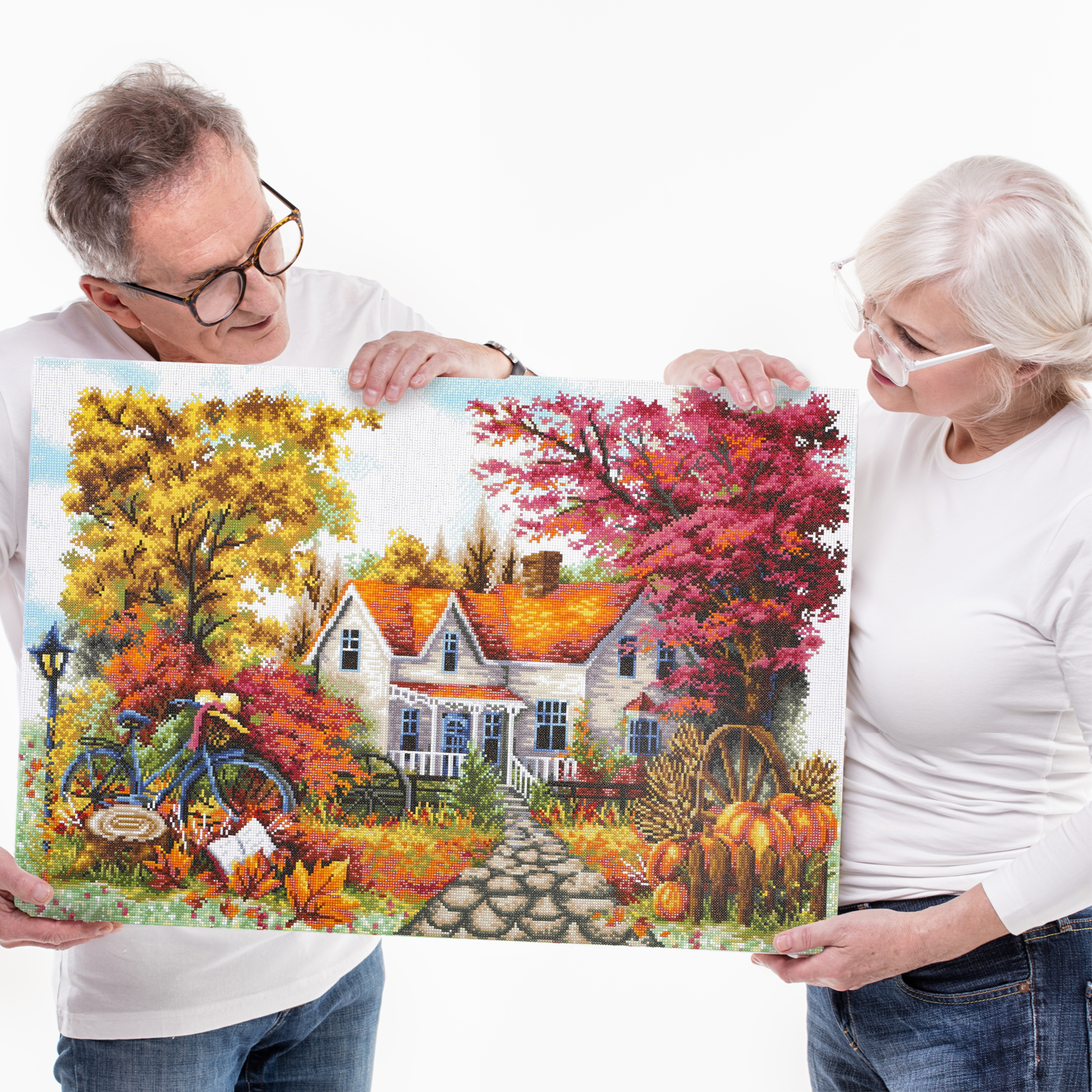 Diamond Dotz Autumn Days - 35.4" x 24.0"