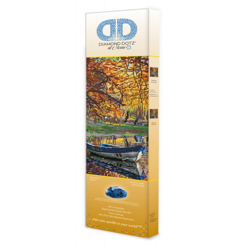 Diamond Dotz Autumn Lake Diamond Painting Artwork Kit