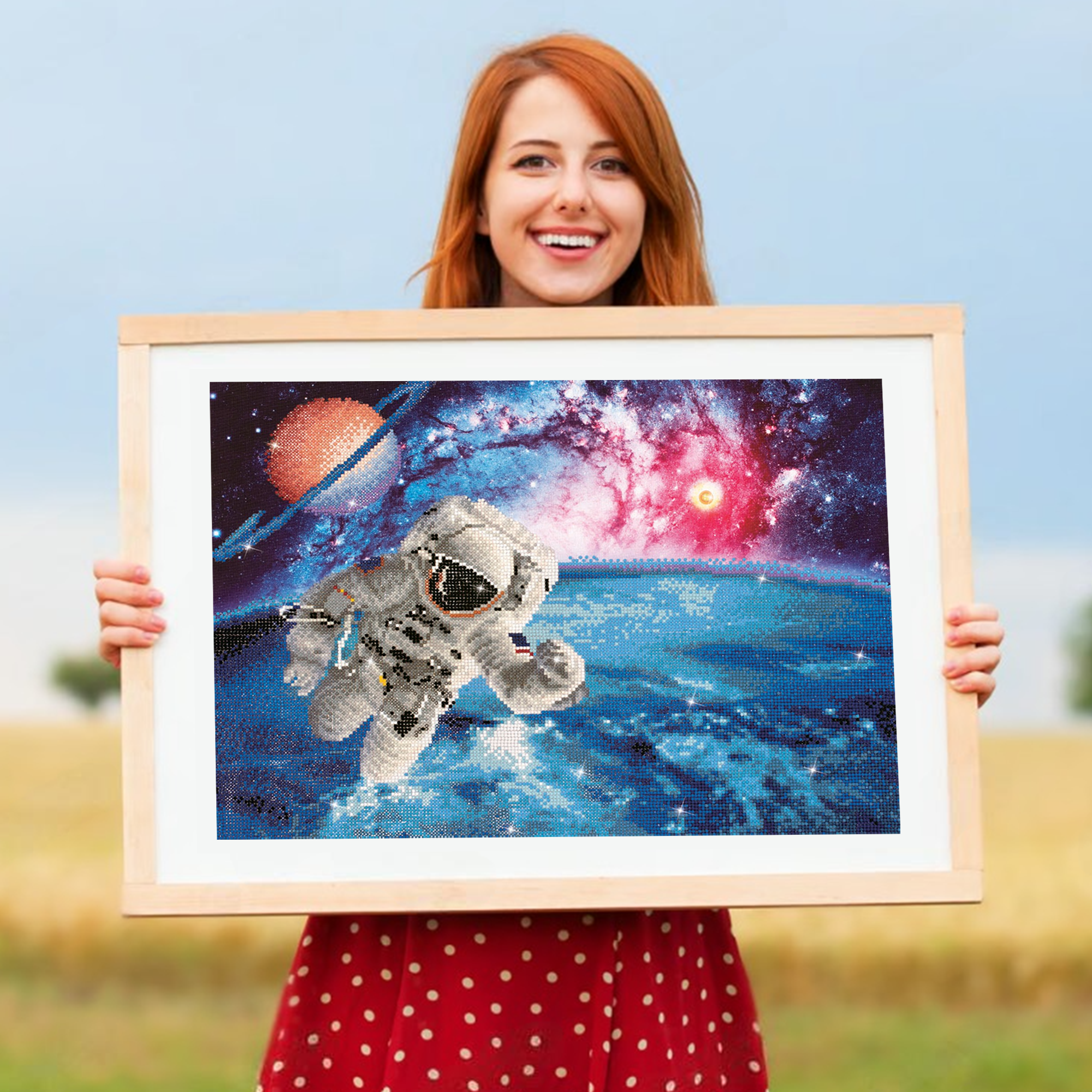 Diamond Dotz Beam Me Up! - 18.1" x 22.4"