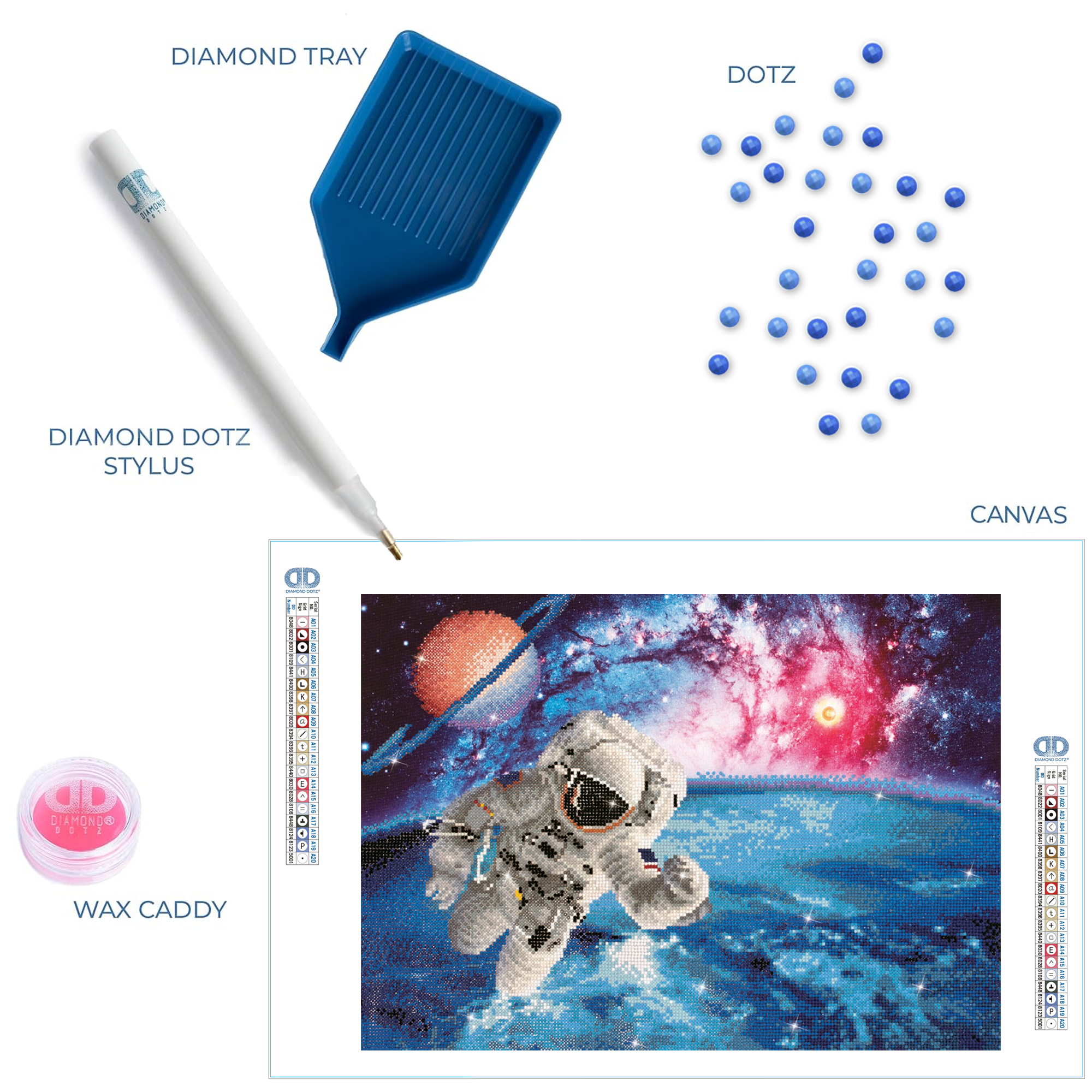 Diamond Dotz Beam Me Up! - 18.1" x 22.4"