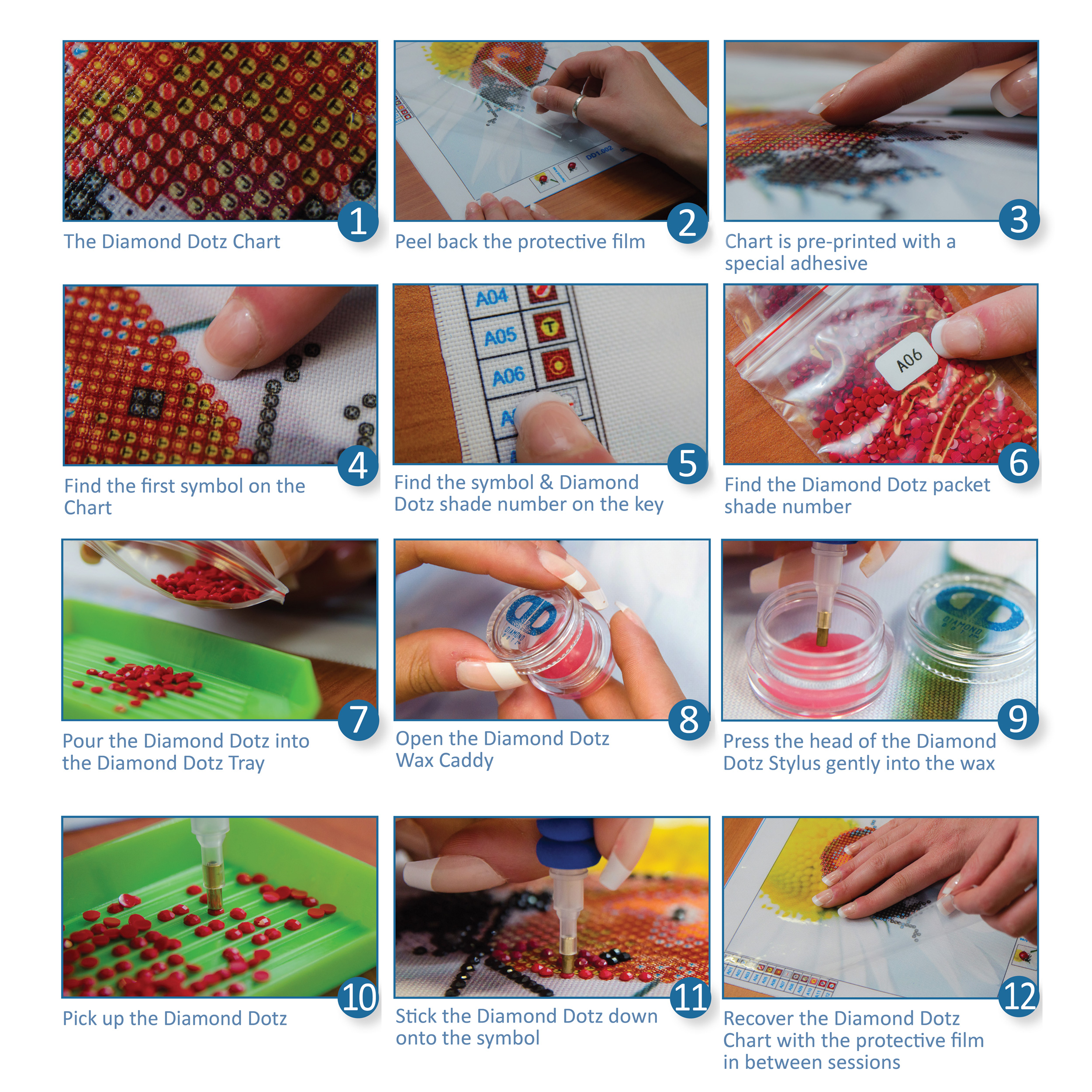 Diamond Dotz Bohemian Alpaca - 16.1" x 20.1"