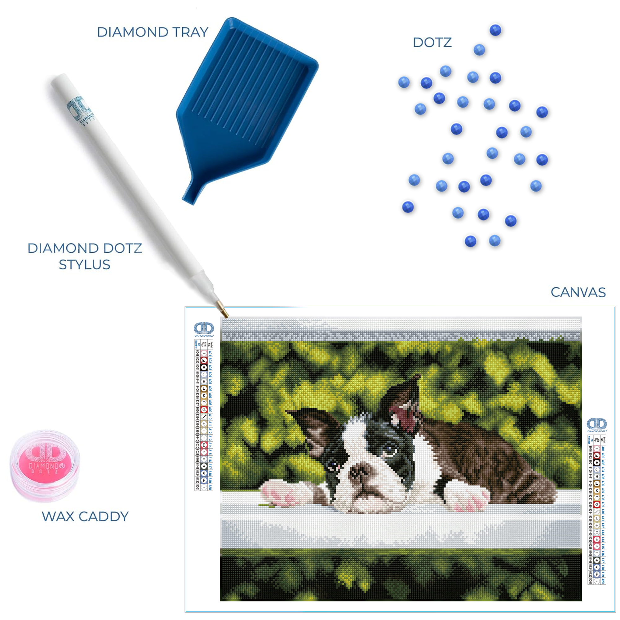 Diamond Dotz Boston Blues - 18.5" x 14.6"