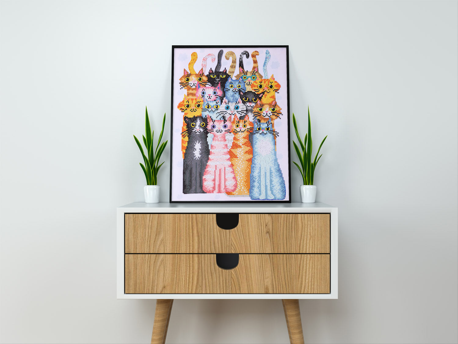 Diamond Dotz Cats Meow - 12.6" x 17.7"