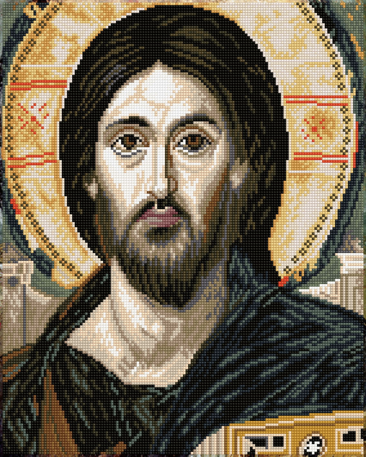 Diamond Dotz Christ Pantocrator Sainai - 15.8" x 19.7"