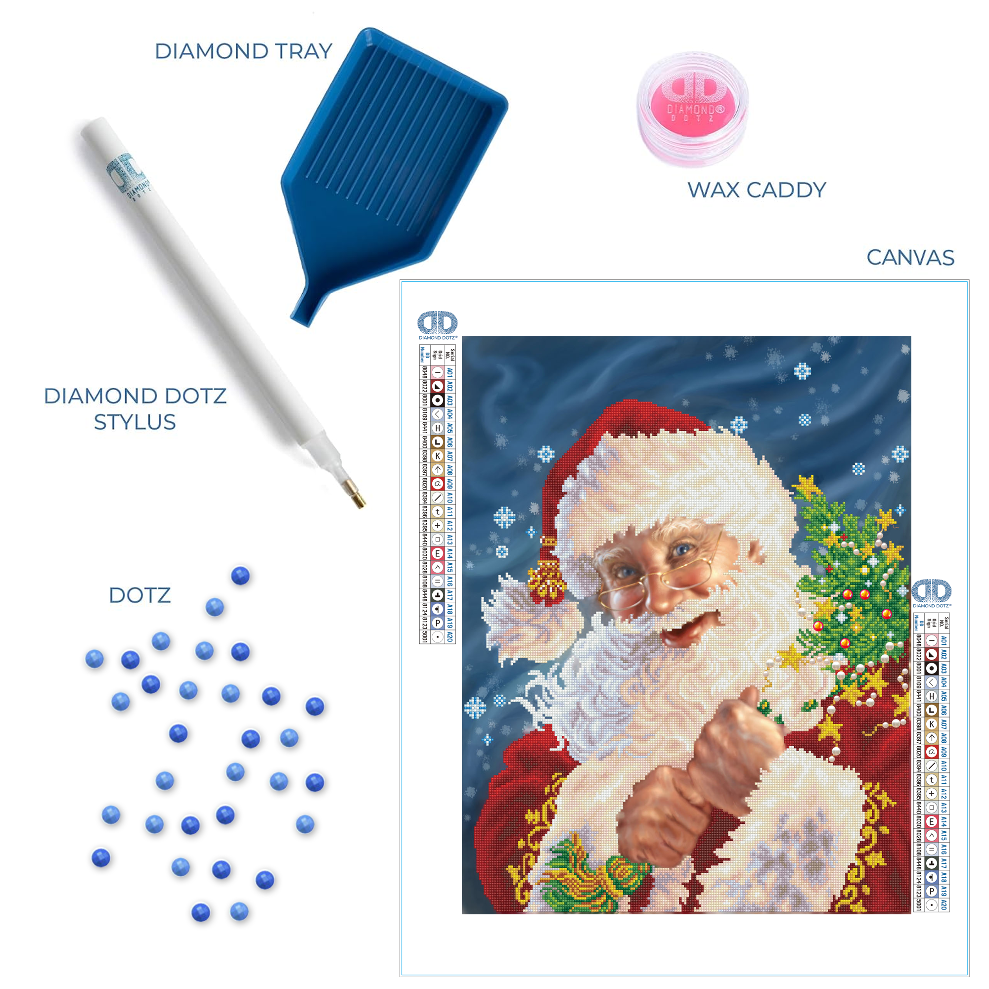 Diamond Dotz Christmas Night - 20.5" x 26.4"