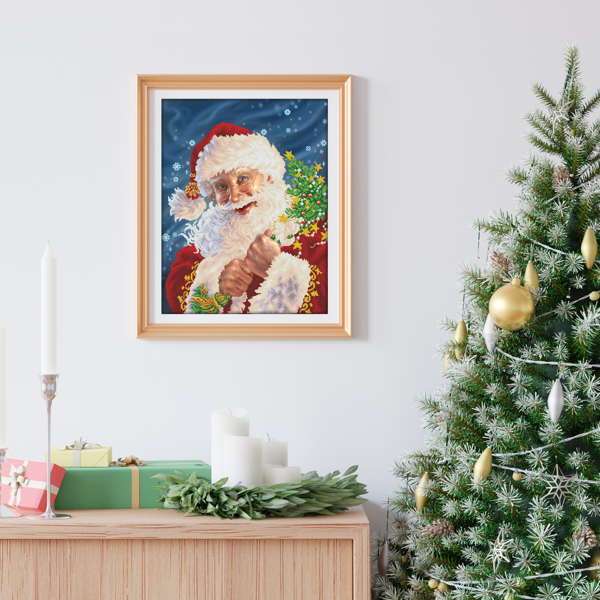 Diamond Dotz Christmas Night - 20.5" x 26.4"