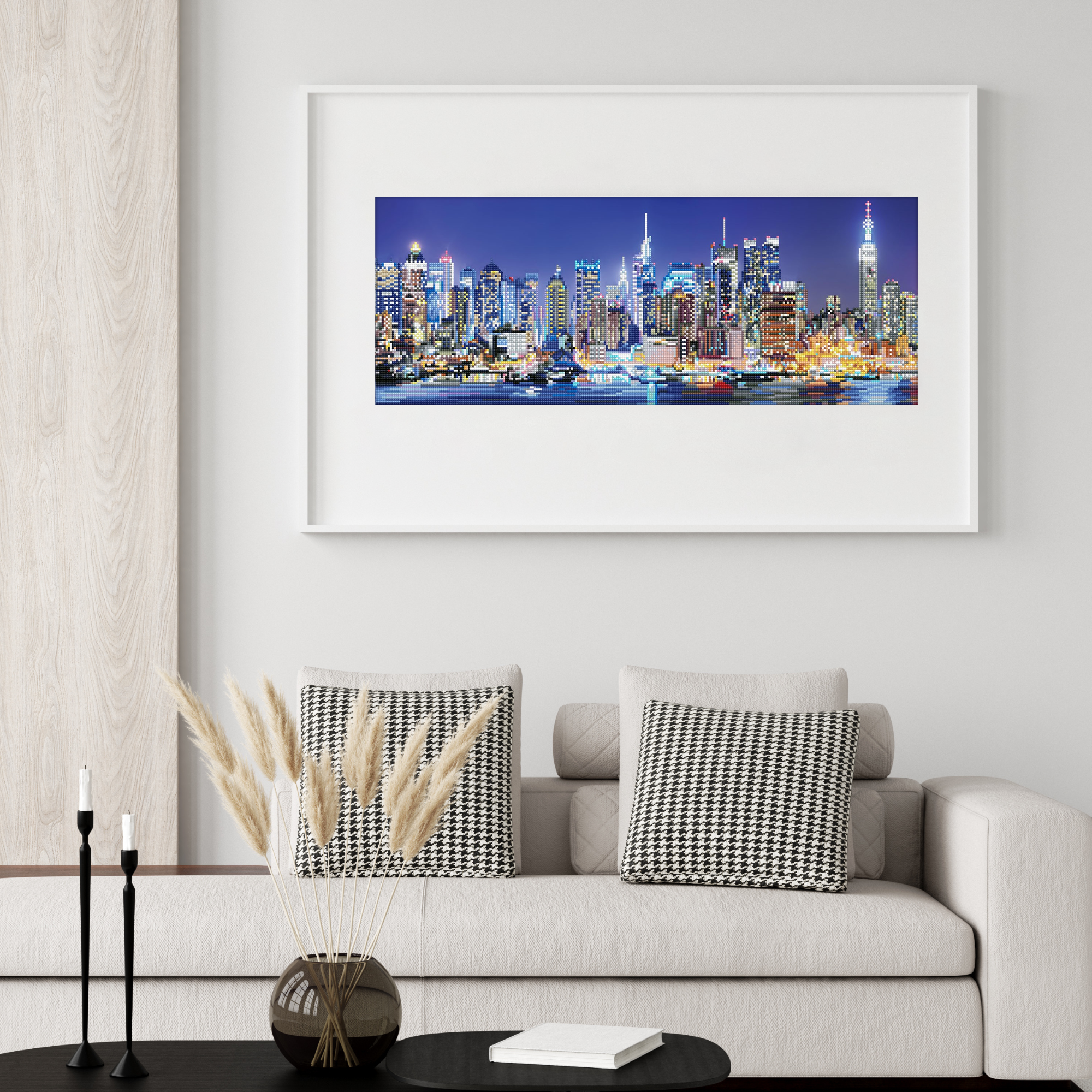 Diamond Dotz City Lights - 29.5" x 11.4"