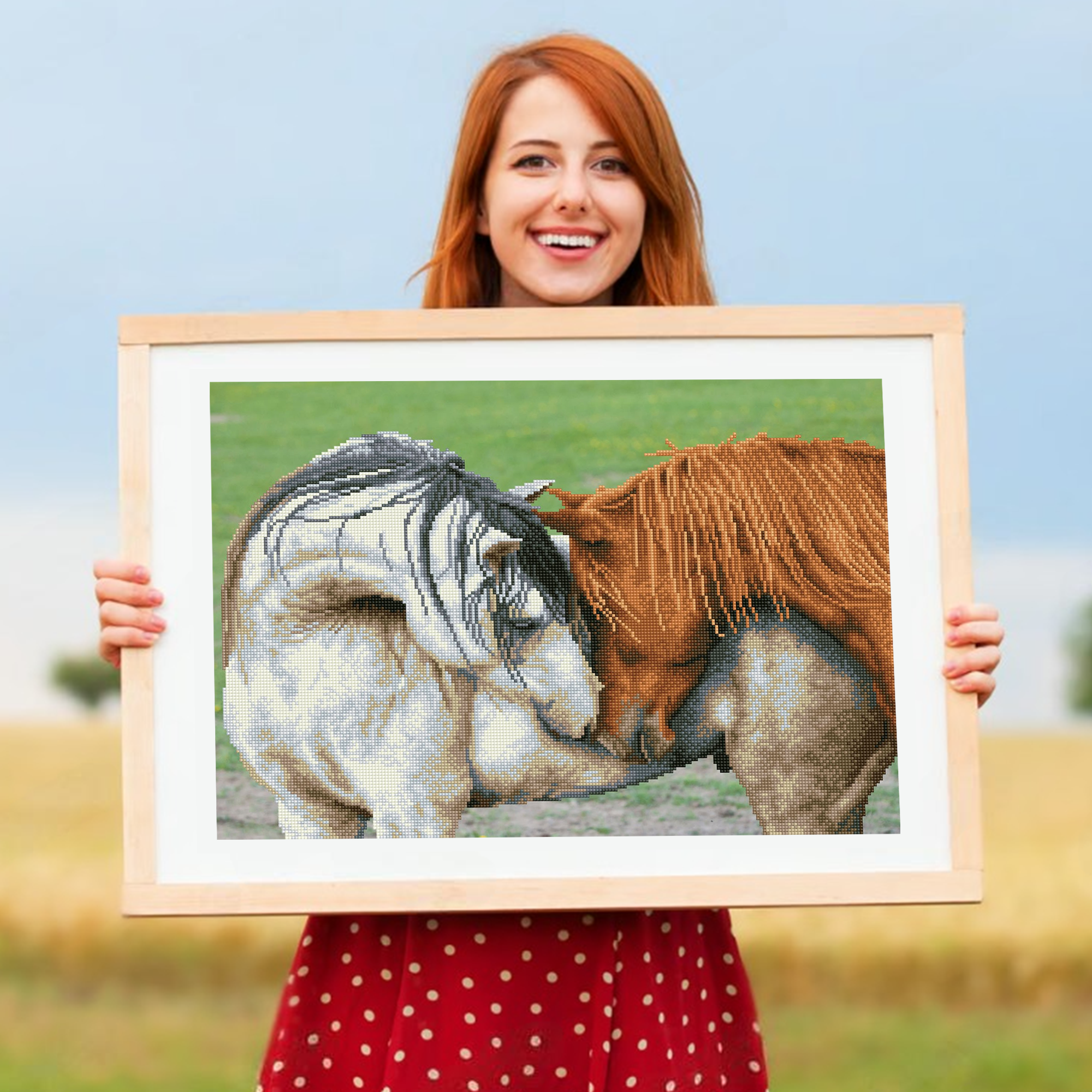 Diamond Dotz Courtship - 24.4" x 17.7"