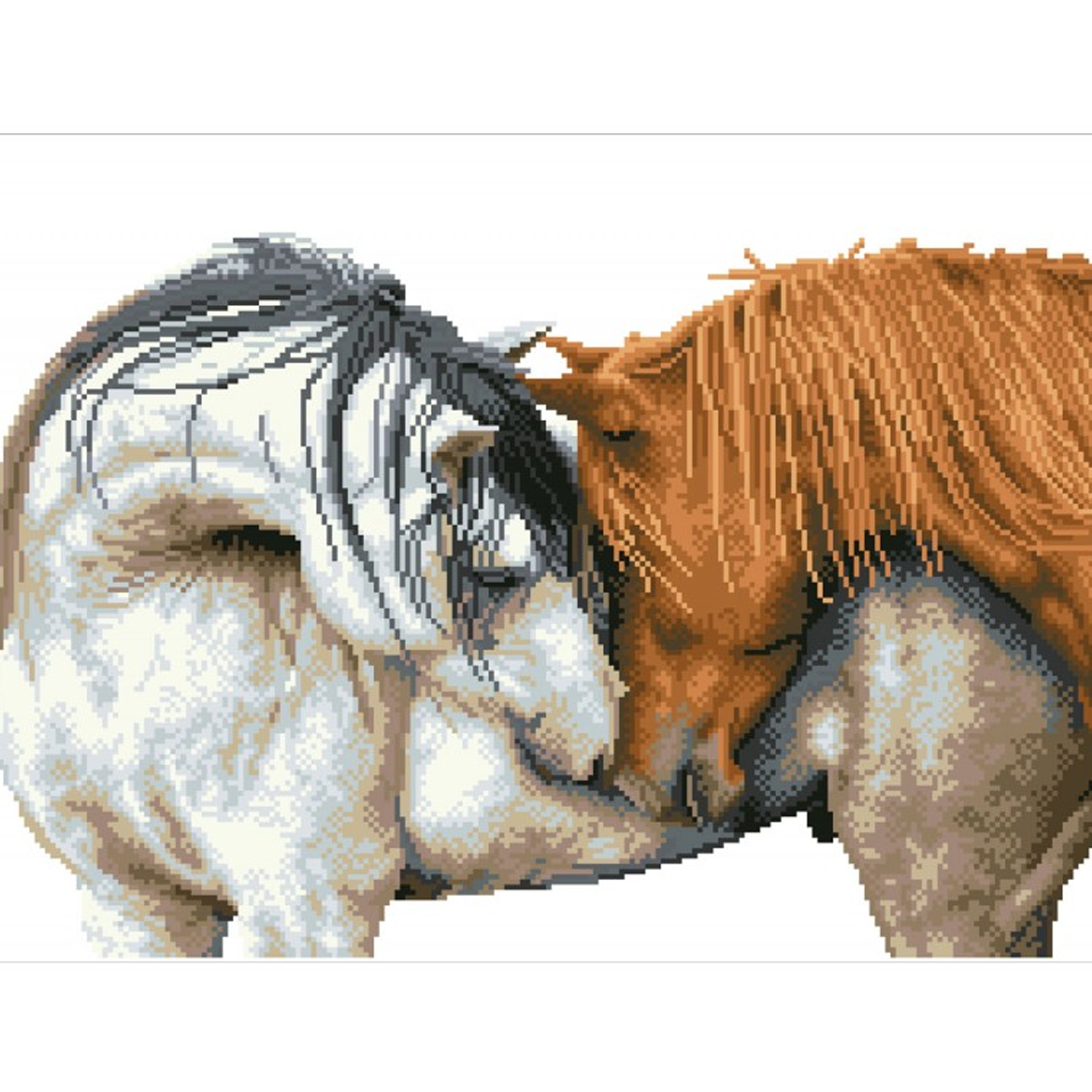 Diamond Dotz Courtship - 24.4" x 17.7"