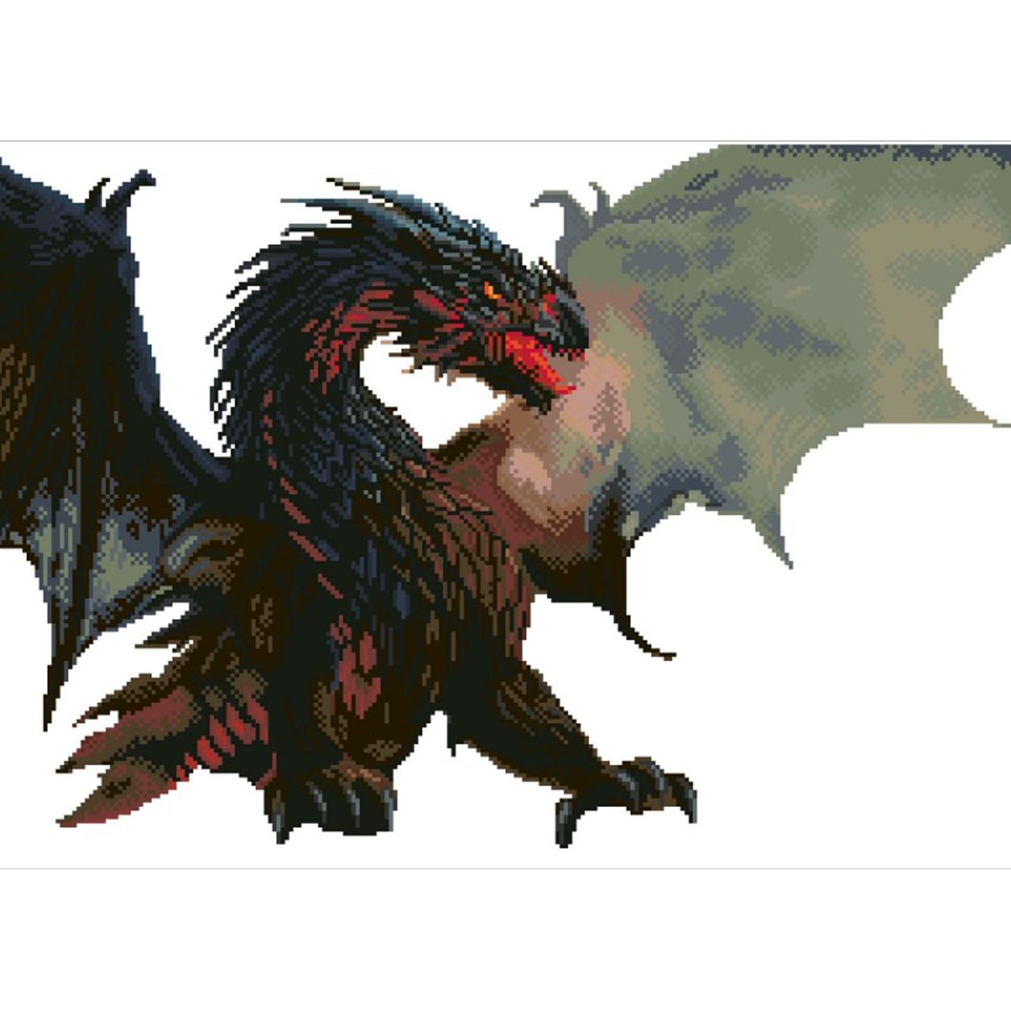 Diamond Dotz Dragon's Lair - 19.5" x 27.8"