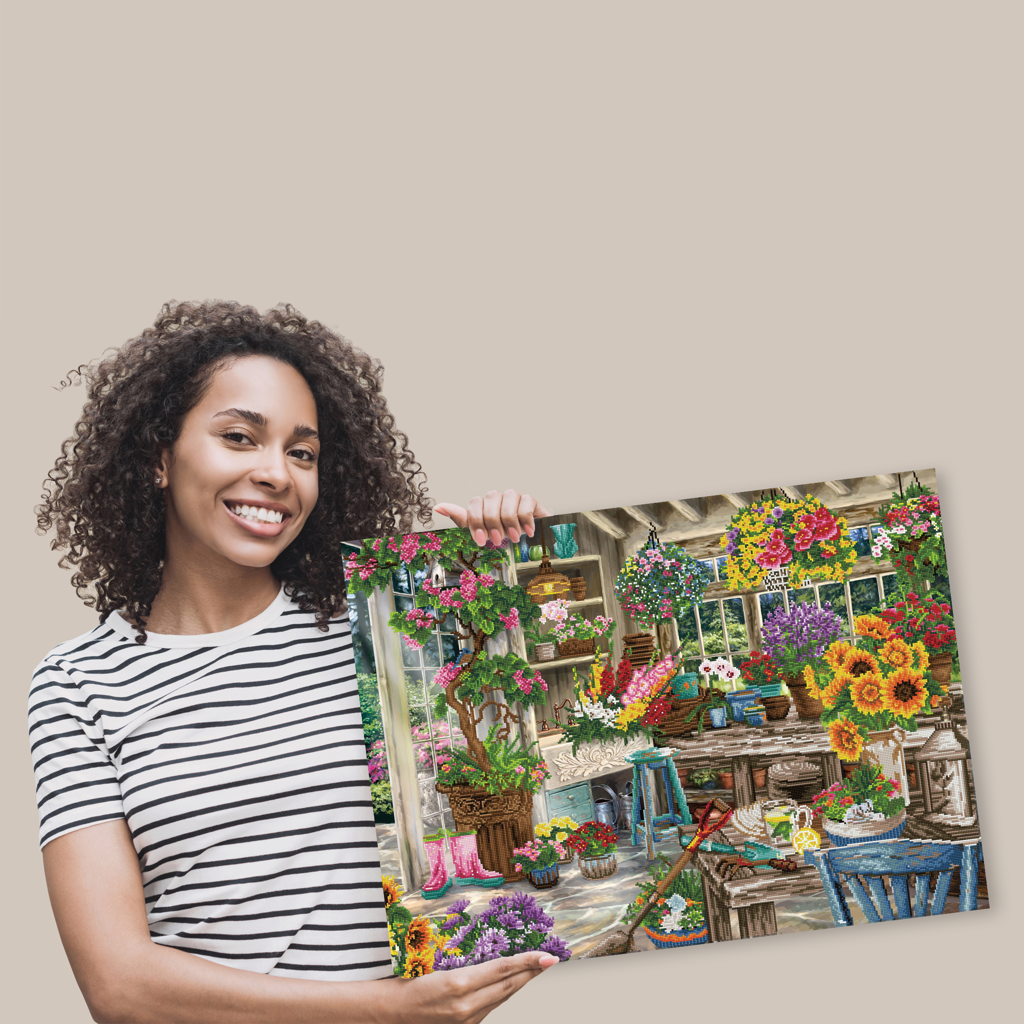 Diamond Dotz Gardener's Paradise - 39.4" x 29.1"