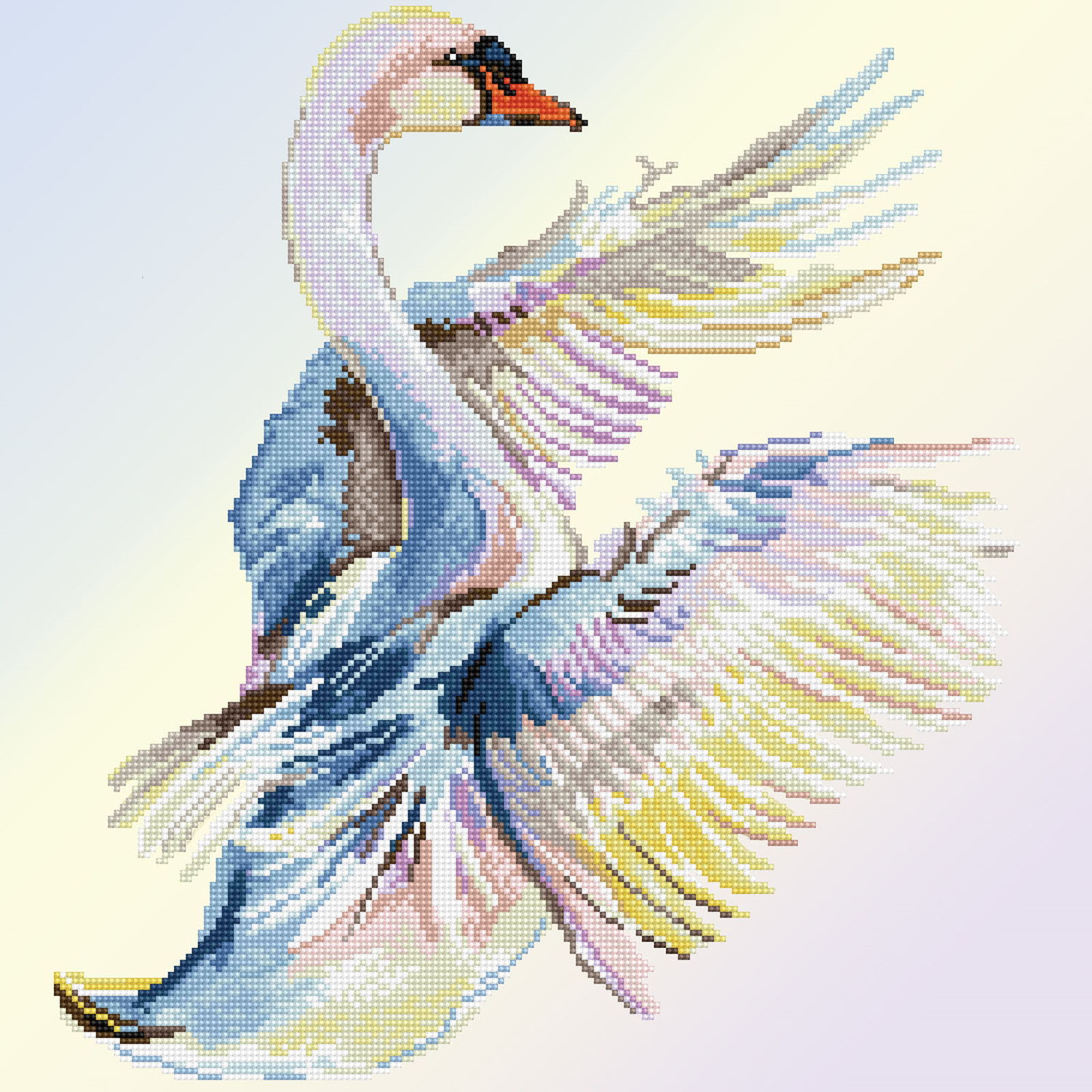 Diamond Dotz Graceful Landing - 20.1" x 20.1"