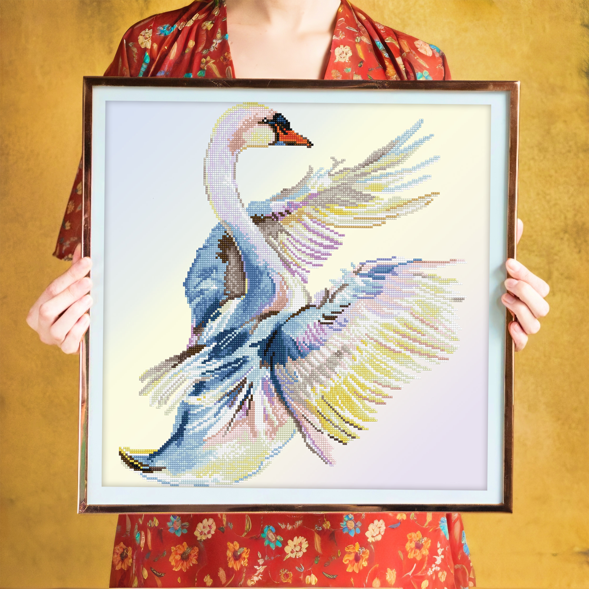 Diamond Dotz Graceful Landing - 20.1" x 20.1"