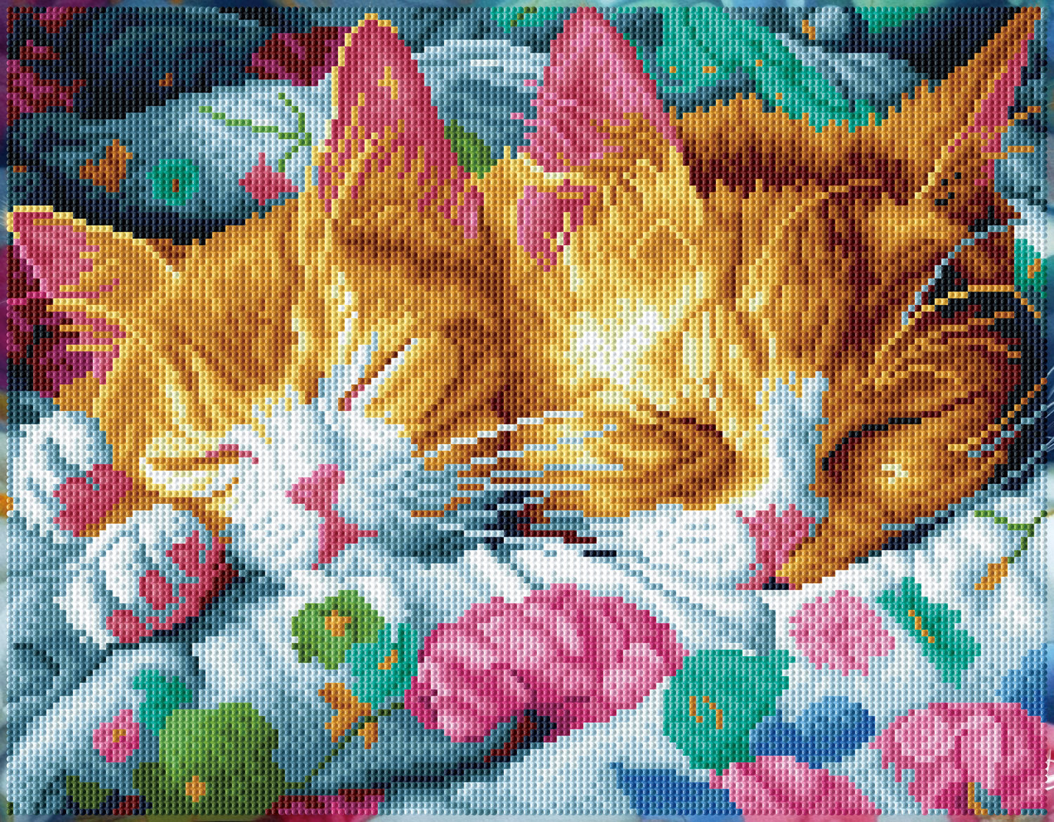 Diamond Dotz Kitty Kip - 13.8" x 17.7"