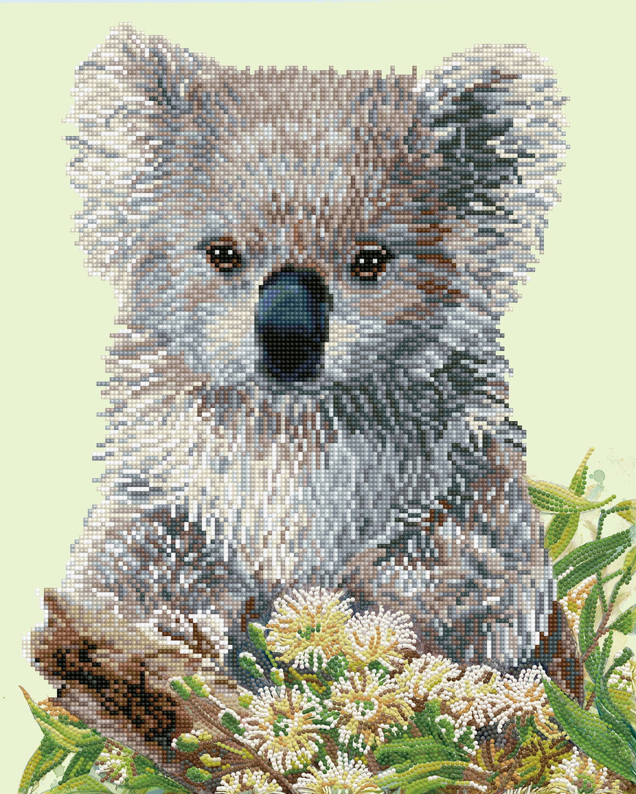 Diamond Dotz Koala & Eucalyptus Blossom - 16.1" x 20.1"
