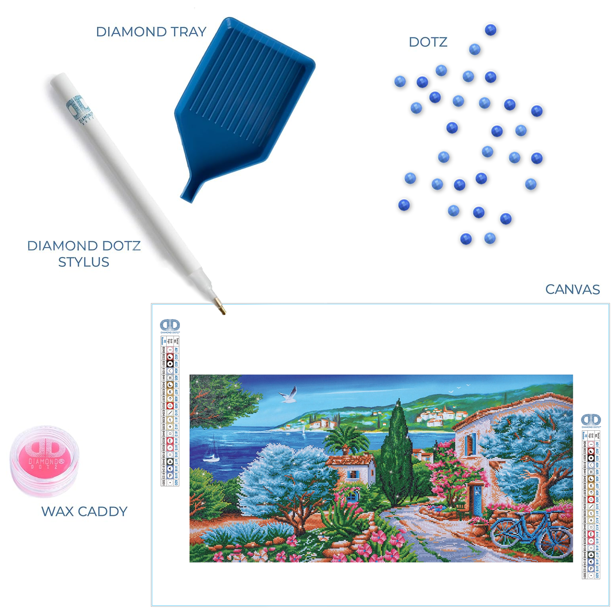 Diamond Dotz La Provence - 39.4" x 19.7"