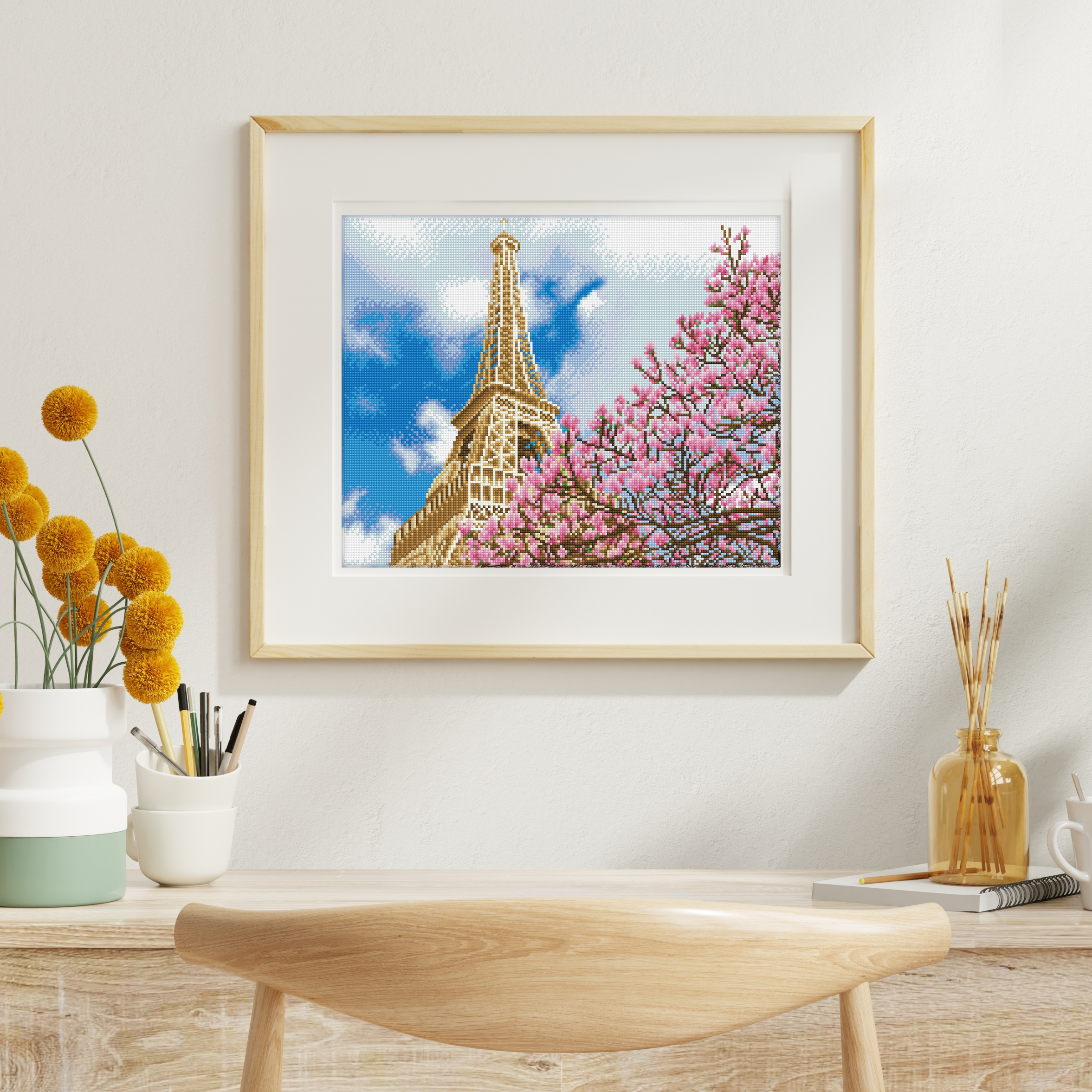 Diamond Dotz La tour Eiffel - 19.7" x 15.8"