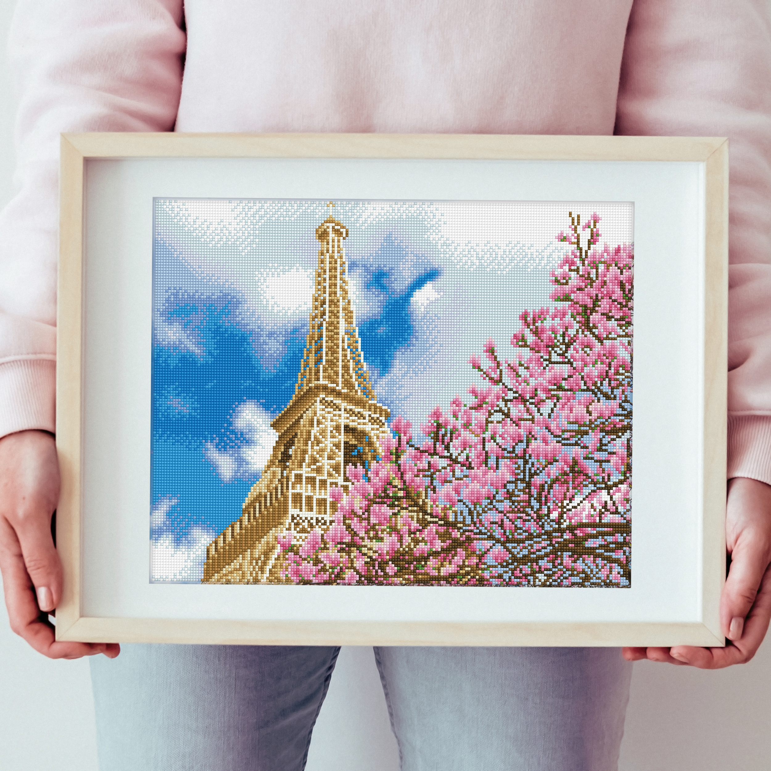 Diamond Dotz La tour Eiffel - 19.7" x 15.8"