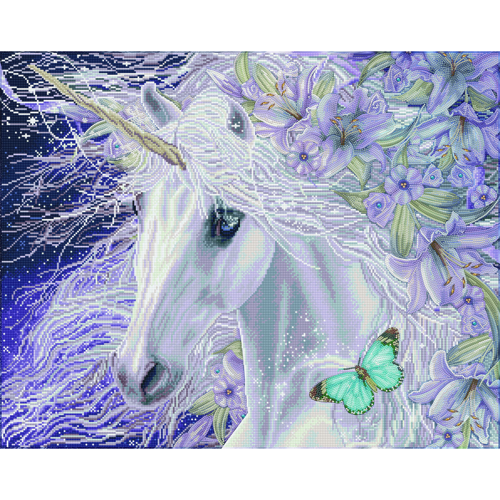 Diamond Dotz Lillicorn - 33.1" x 26.4"