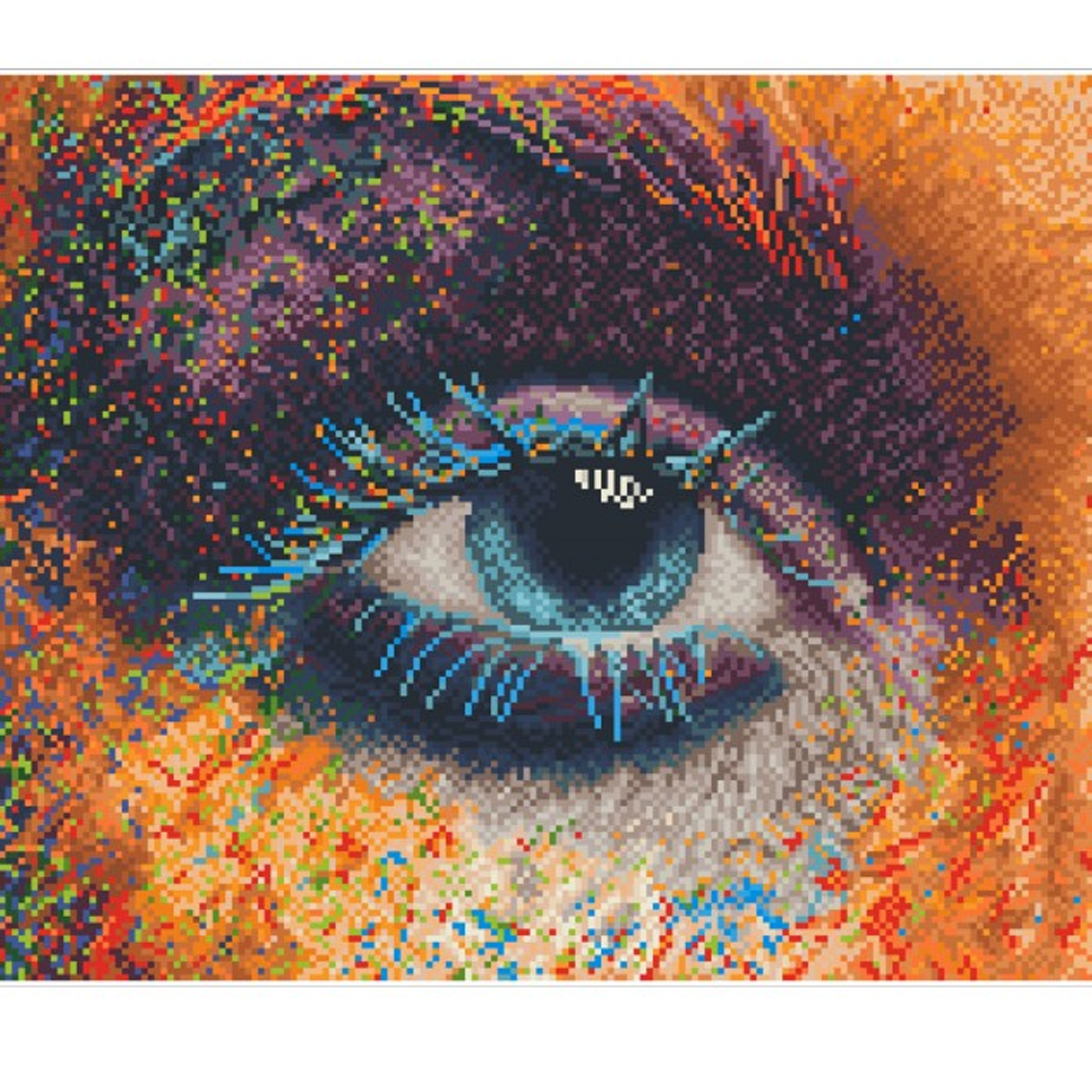 Diamond Dotz Love 2 See Rainbows - 23.6" x 15.8"