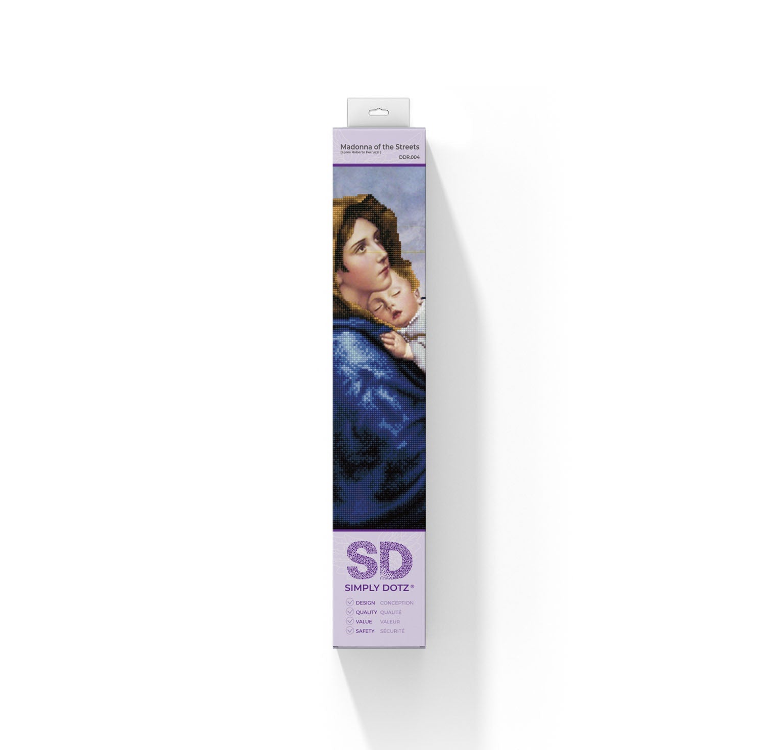 Diamond Dotz Madonna of the Streets apres Roberto Ferruzzi - 14.6" x 20.3"