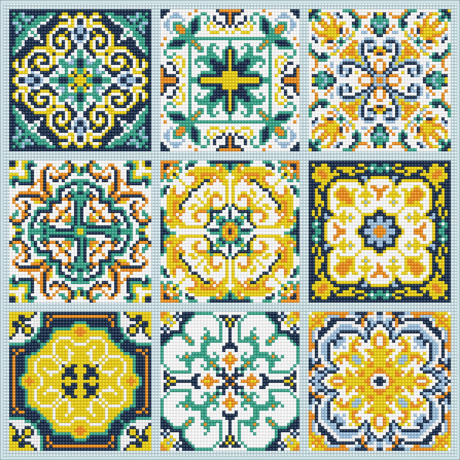 Diamond Dotz Mesmerising Tile - 16.5" x 16.5"