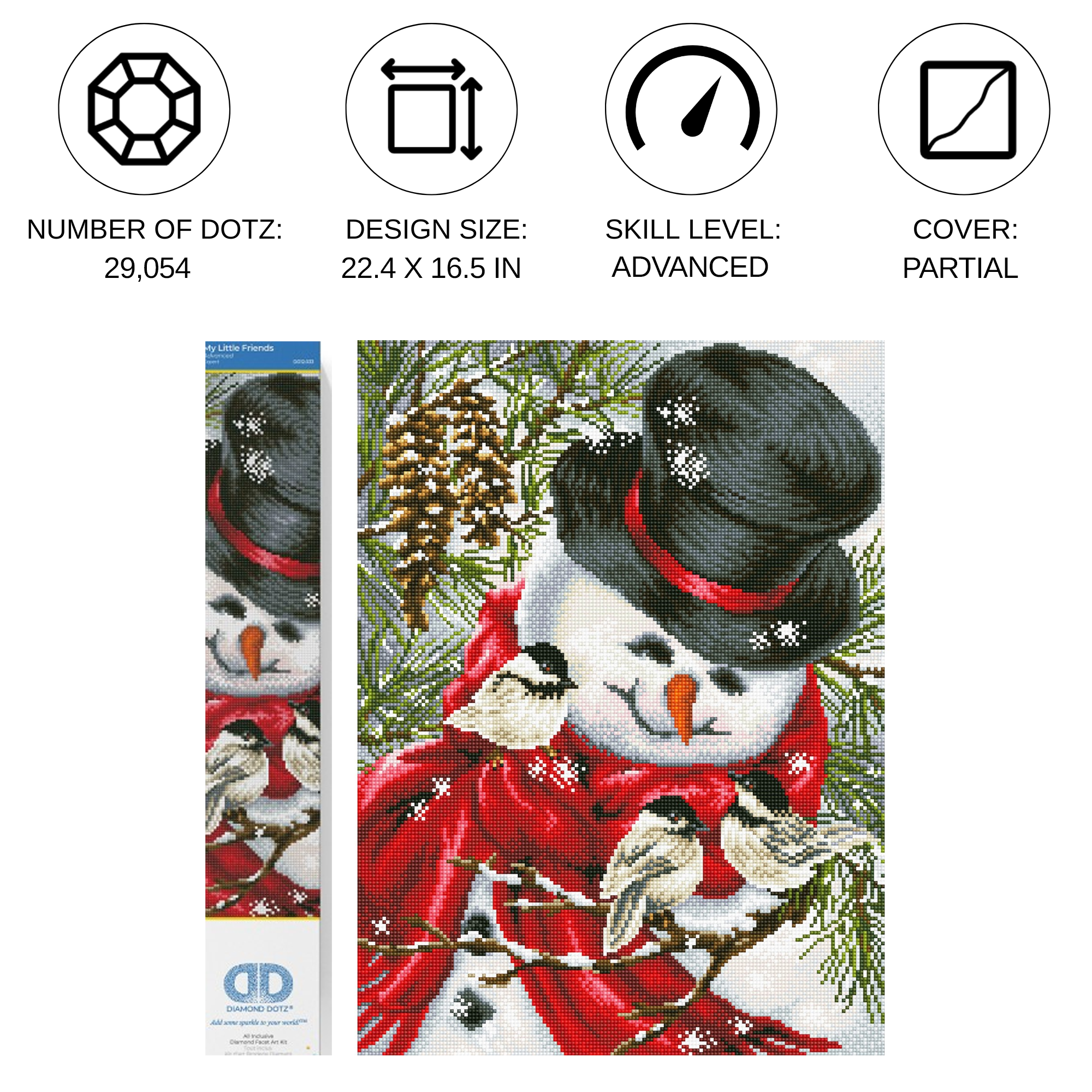Diamond Dotz My Little Friends - 16.5" x 22.4"