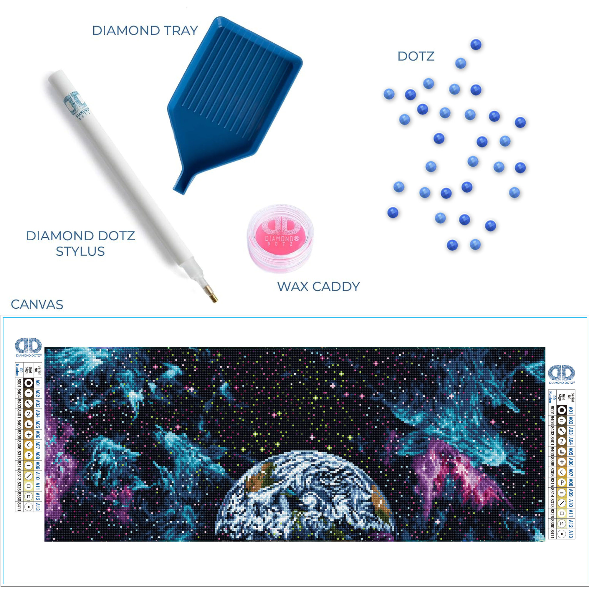 Diamond Dotz Mysterious Universe - 32.3" x 12.6"