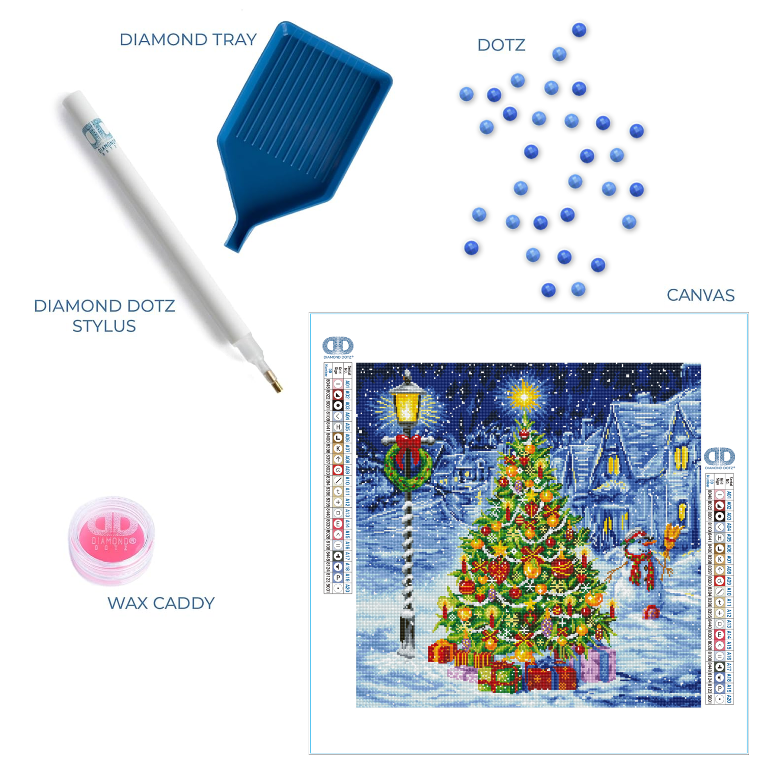 Diamond Dotz Oh Christmas Tree - 26.4" x 26.4"