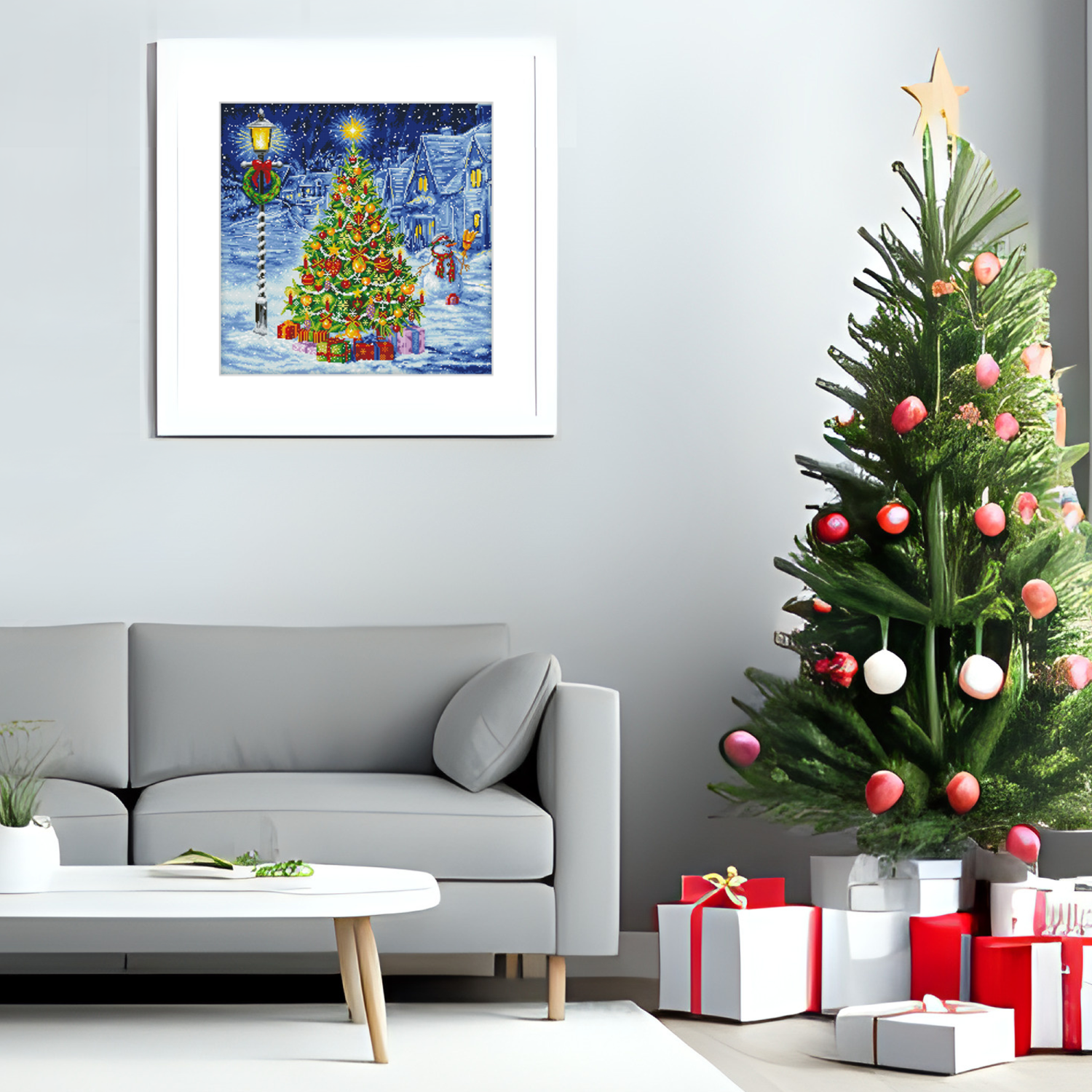 Diamond Dotz Oh Christmas Tree - 26.4" x 26.4"