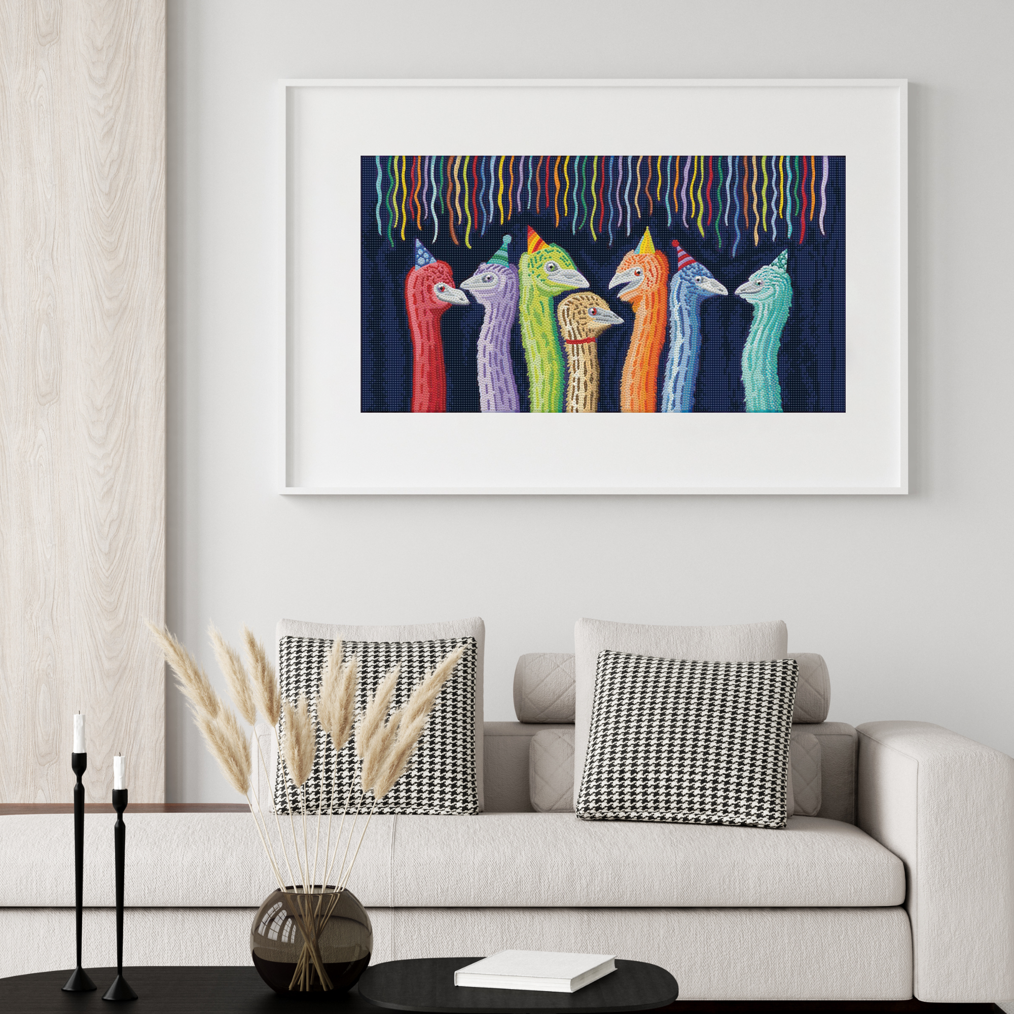 Diamond Dotz Party Chicks - 23.6" x 12.6"