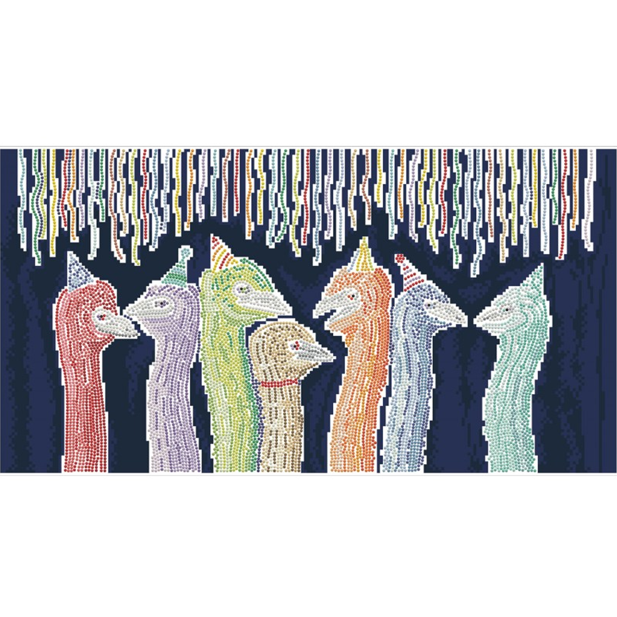 Diamond Dotz Party Chicks - 23.6" x 12.6"