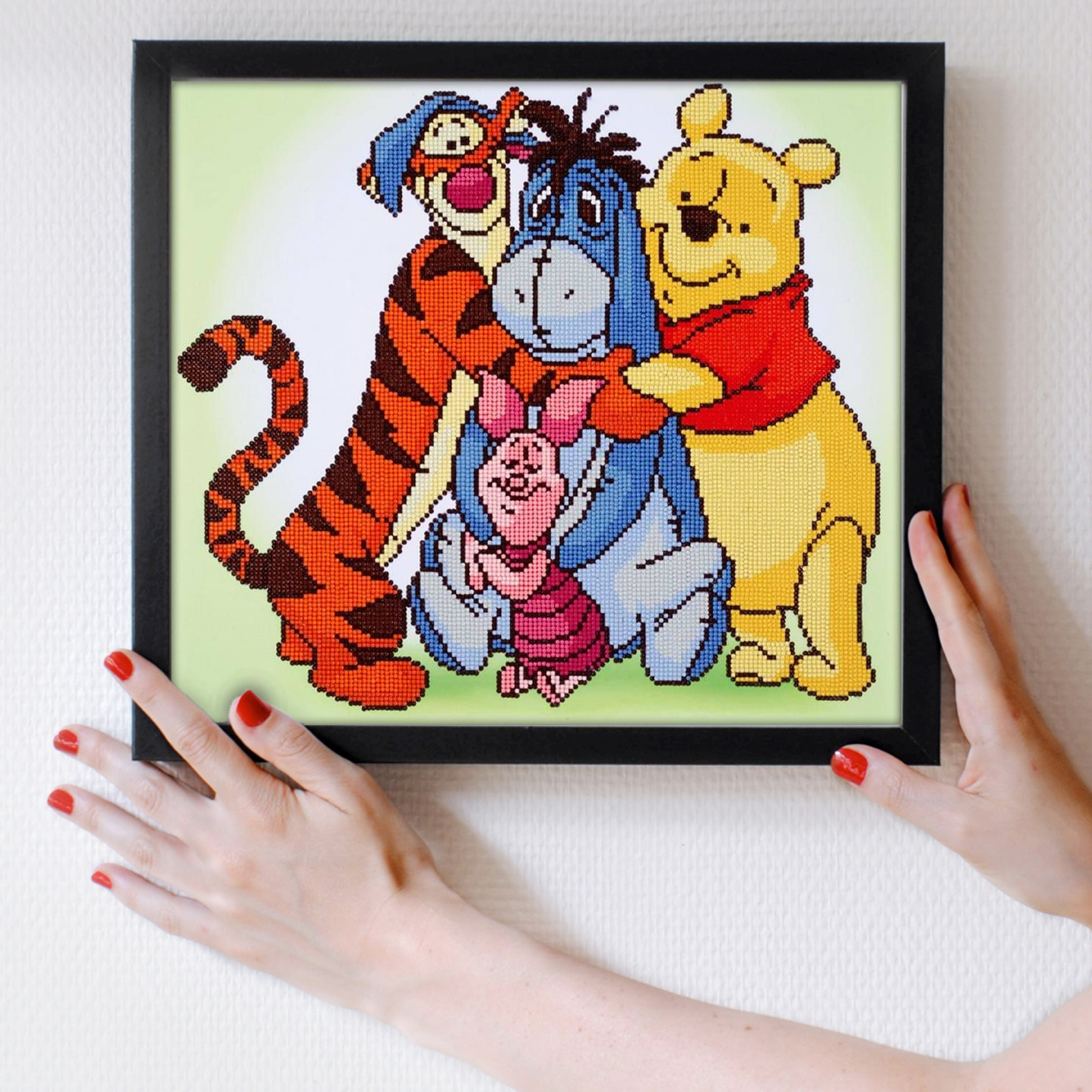Diamond Dotz Pooh & Friends - 18.5" x 16.5"