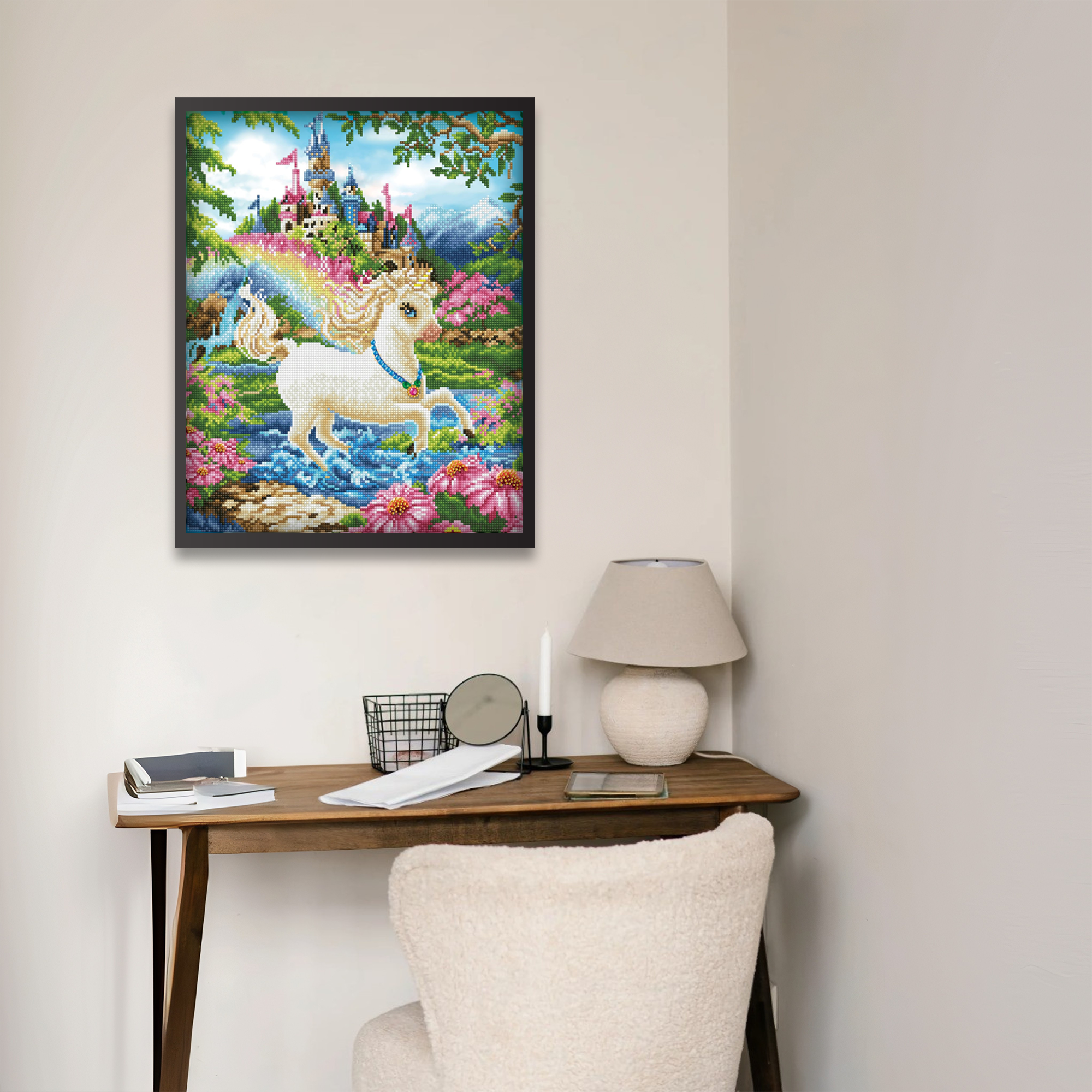 Diamond Dotz Princess Unicorn - 16.1" x 20.1"