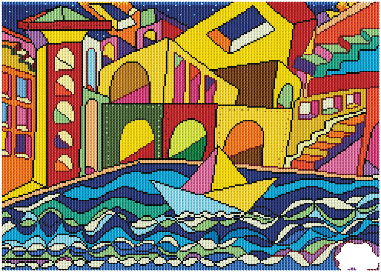 Diamond Dotz San Marco 2050 - 27.6" x 19.7"