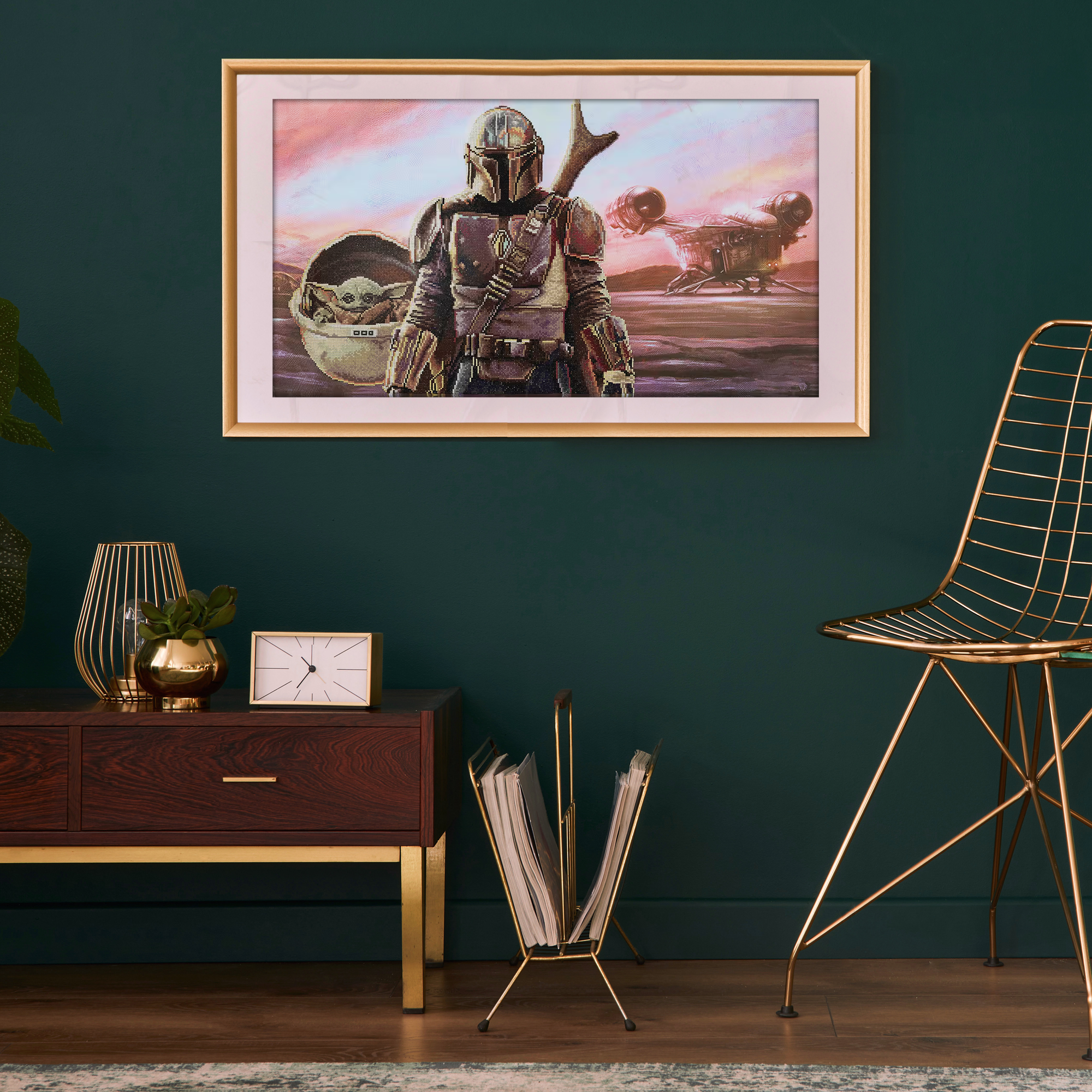 Diamond Dotz Star Wars Mandalorian Panorama - 39.4" x 21.7"