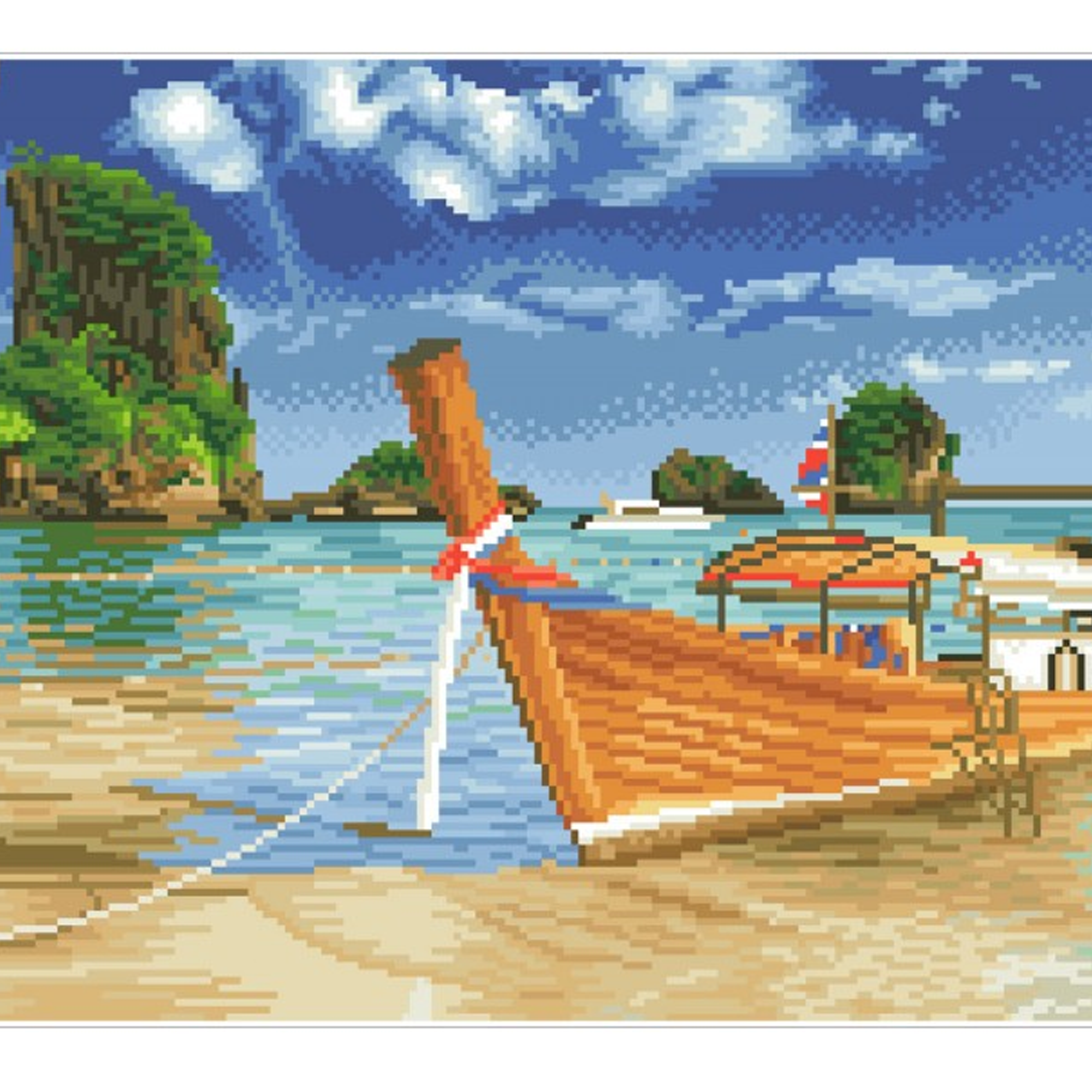 Diamond Dotz Thai Escape - 20.5" x 13.8"