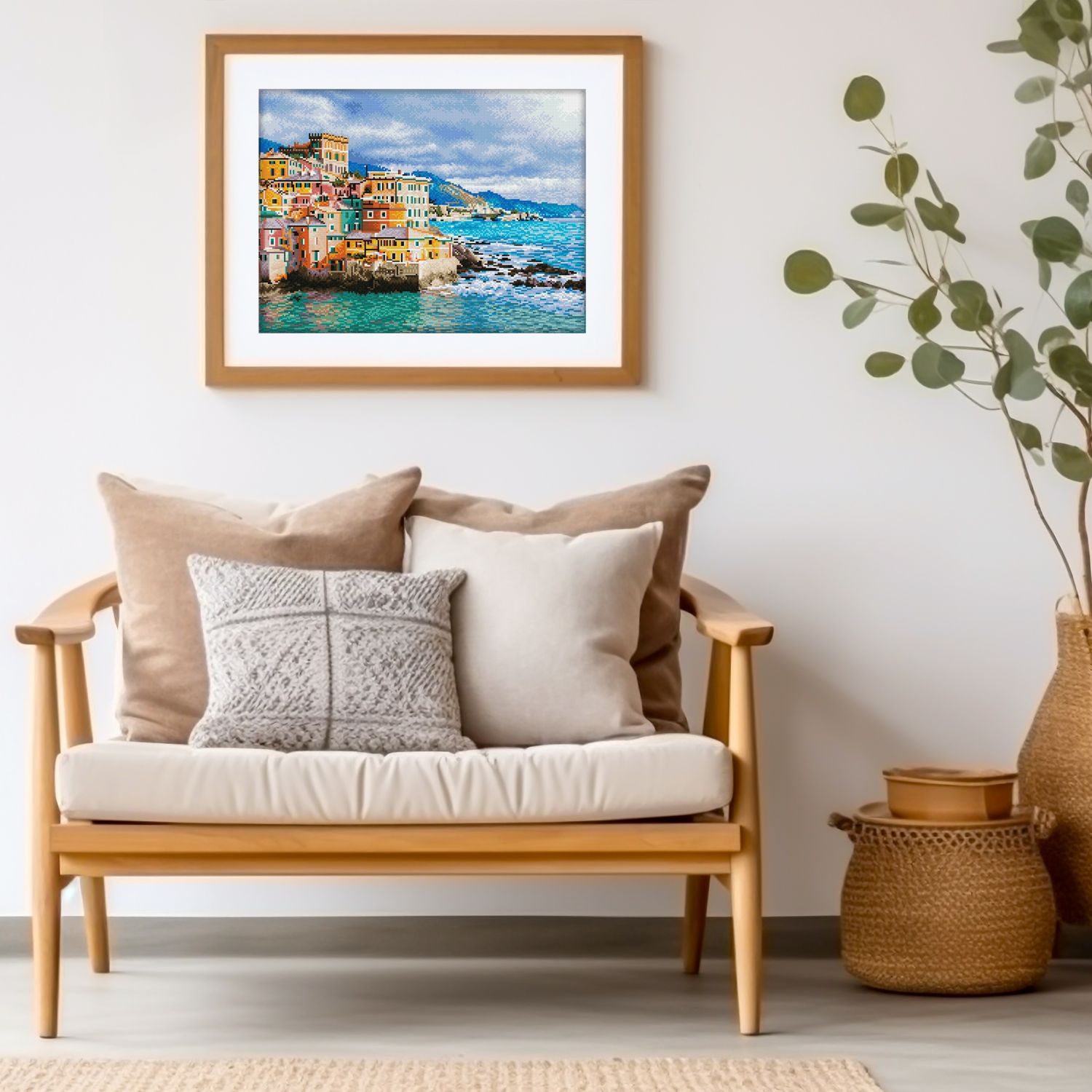 Diamond Dotz Winter Day View - 24.8" x 18.5"